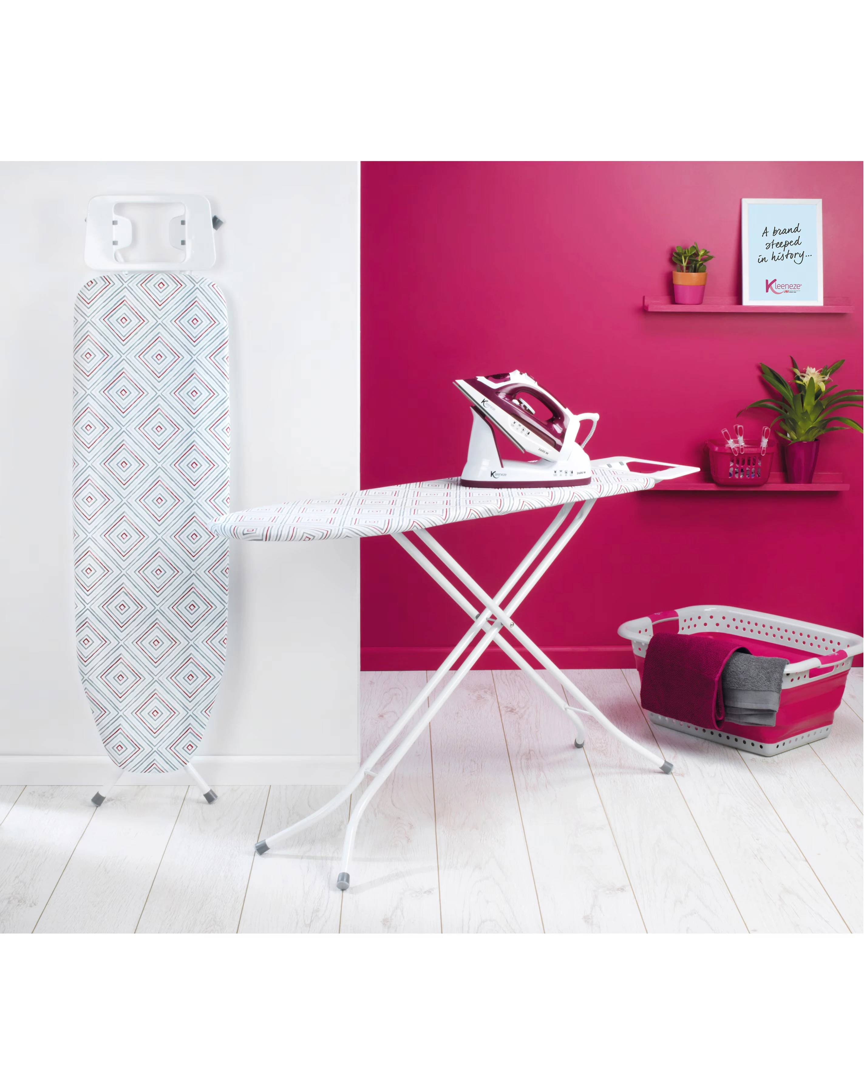 Kleeneze Diamond Stripe Ironing Board 8 Kleeneze Diamond Stripe Ironing Board