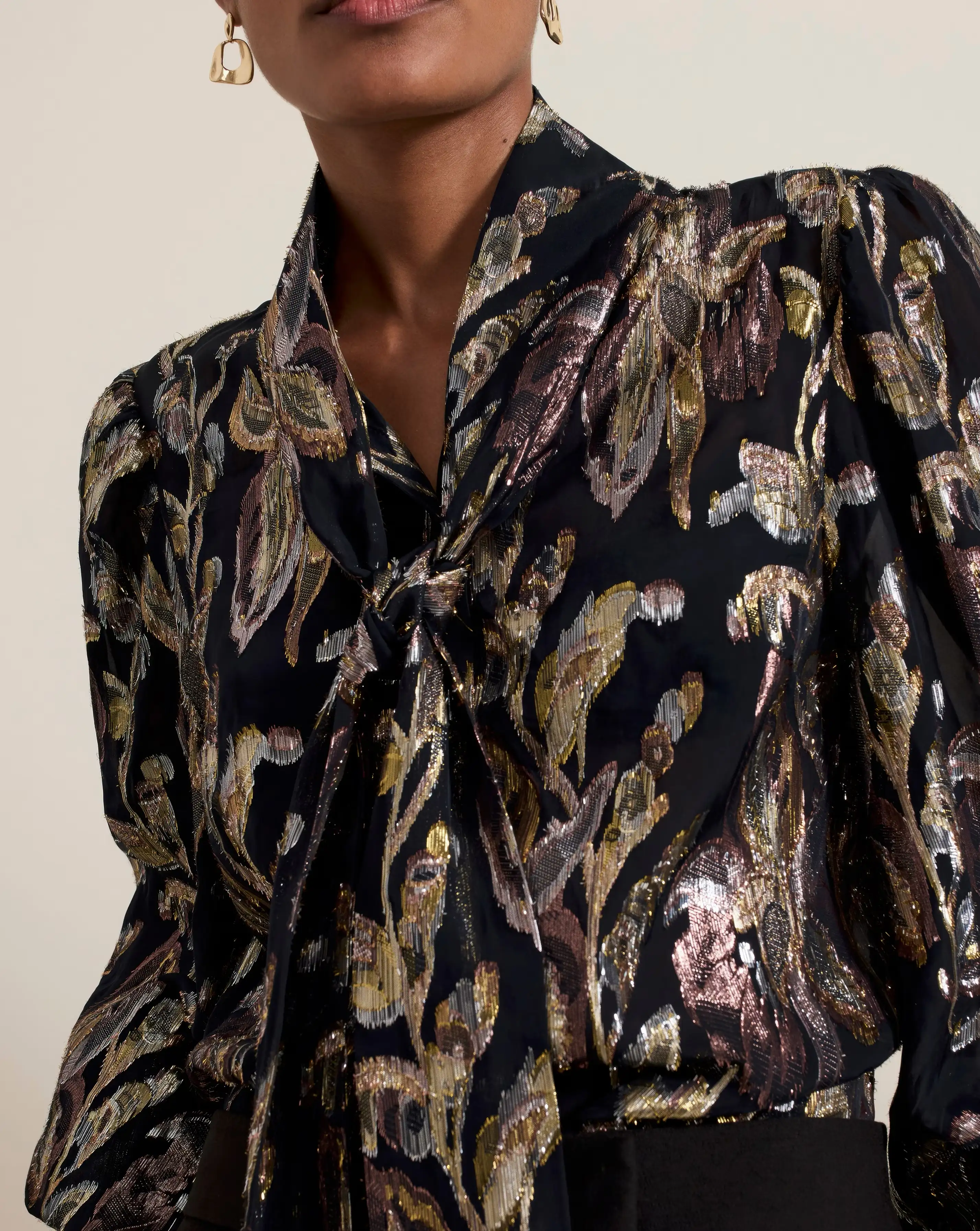 Phase Eight Tessa Floral Filcoupe Blouse 4 Phase Eight Tessa Floral Filcoupe Blouse