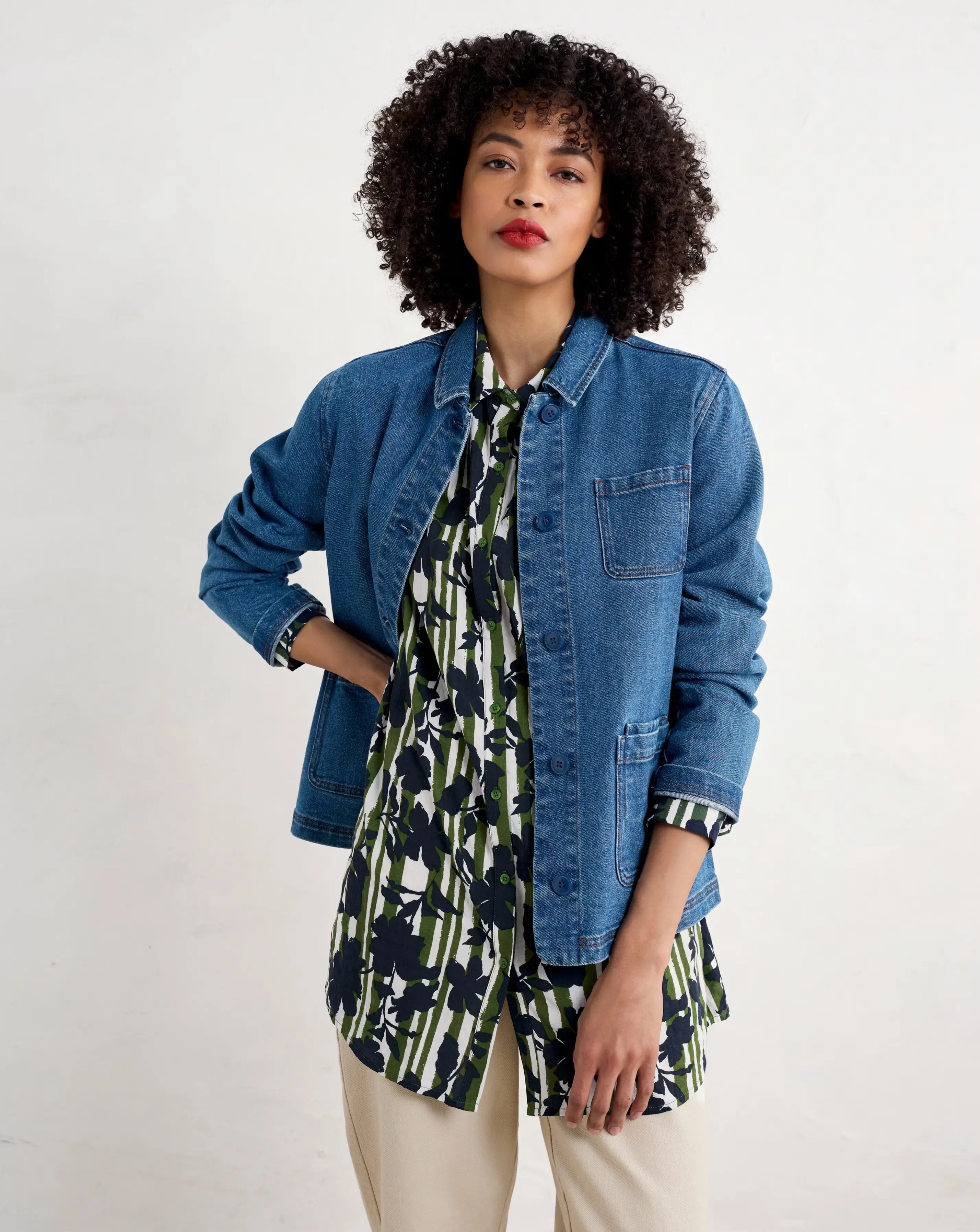 Seasalt Cornwall Wren Flutter Shirt 1 Seasalt Cornwall Wren Flutter Shirt