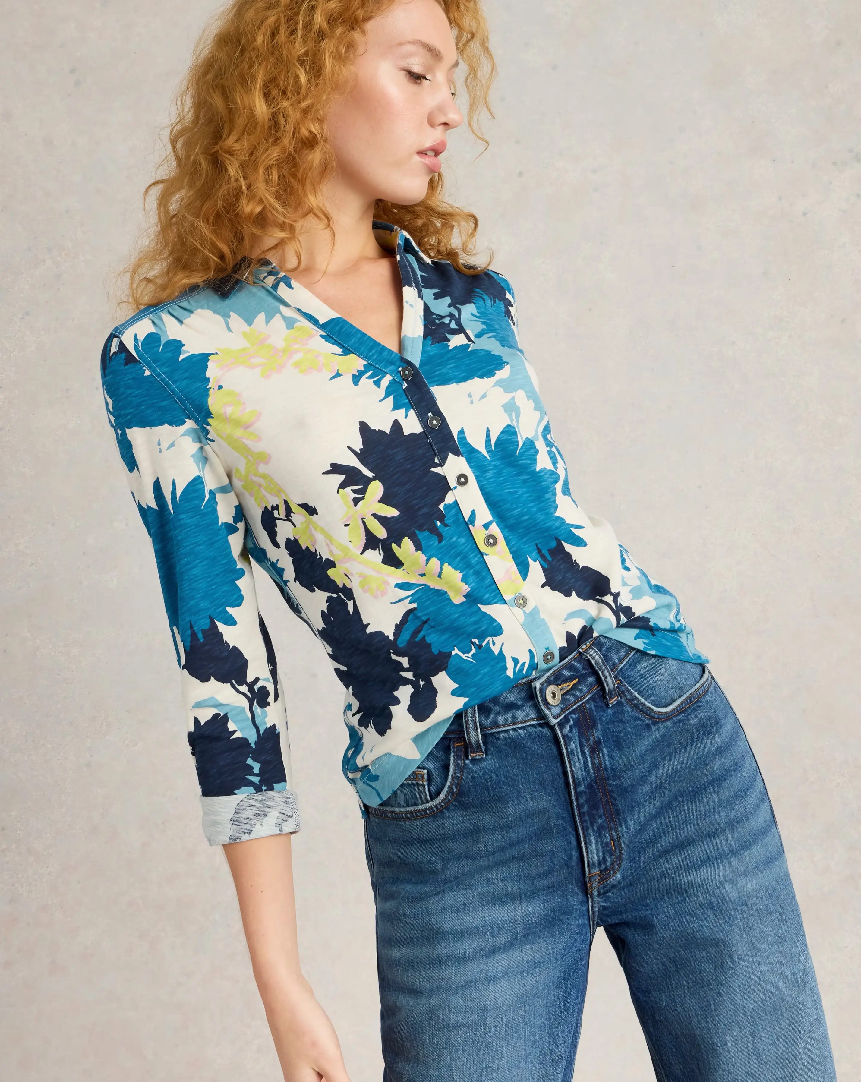 White Stuff Annie Jersey Shirt 2 White Stuff Annie Jersey Shirt