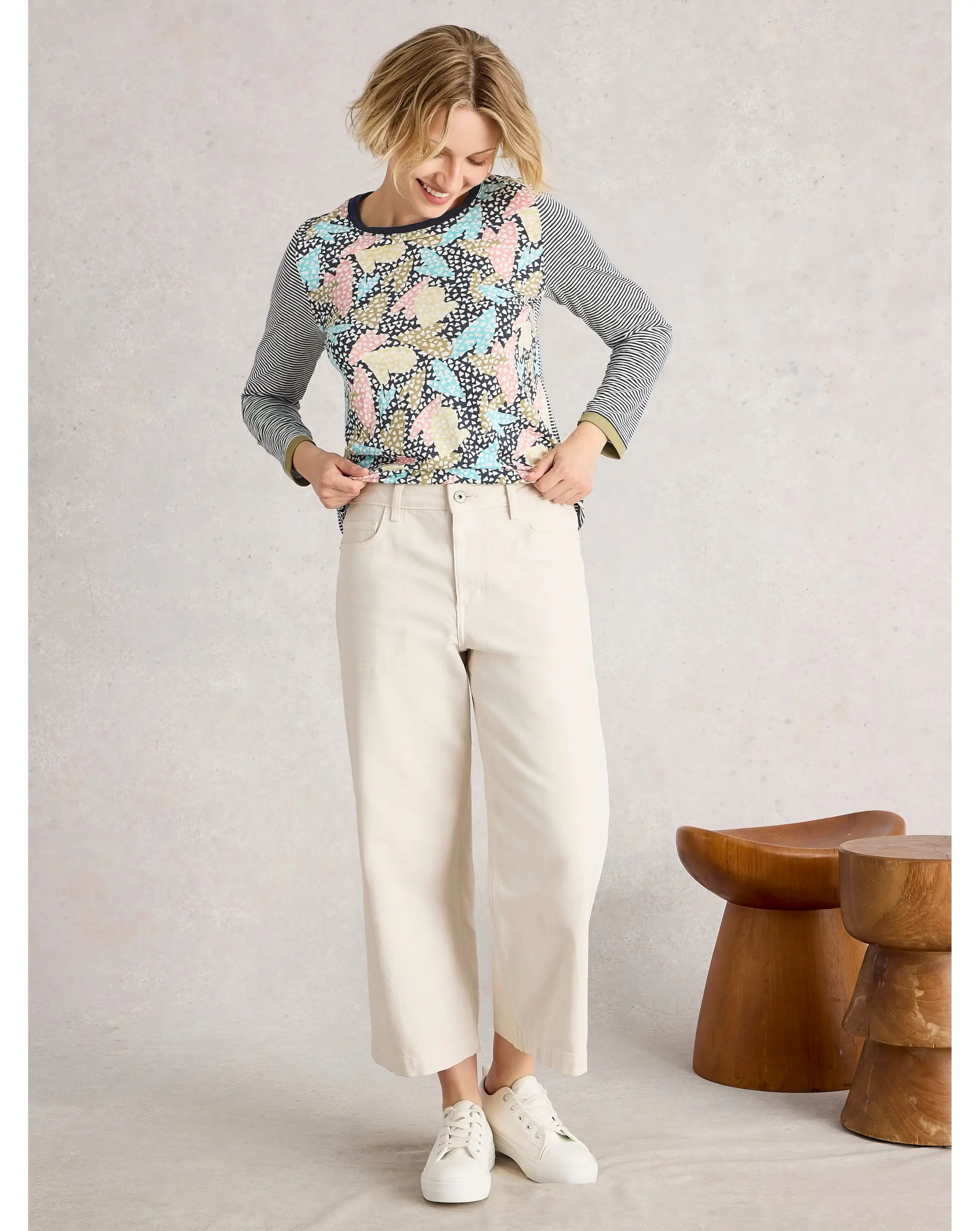 White Stuff Clara Long Sleeve Tee 2 White Stuff Clara Long Sleeve Tee