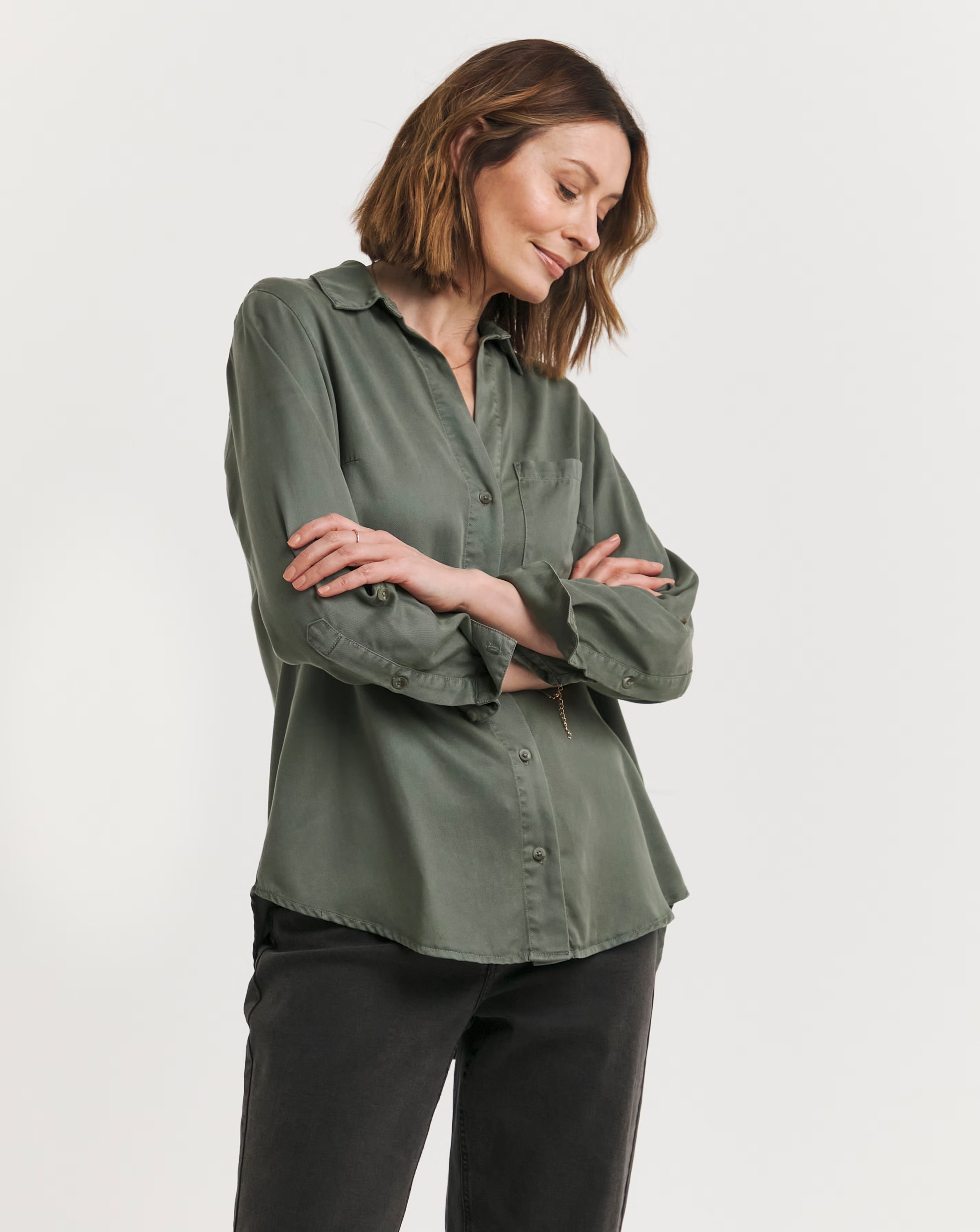 Utility Detail Long Sleeve Shirt 1 Utility Detail Long Sleeve Shirt