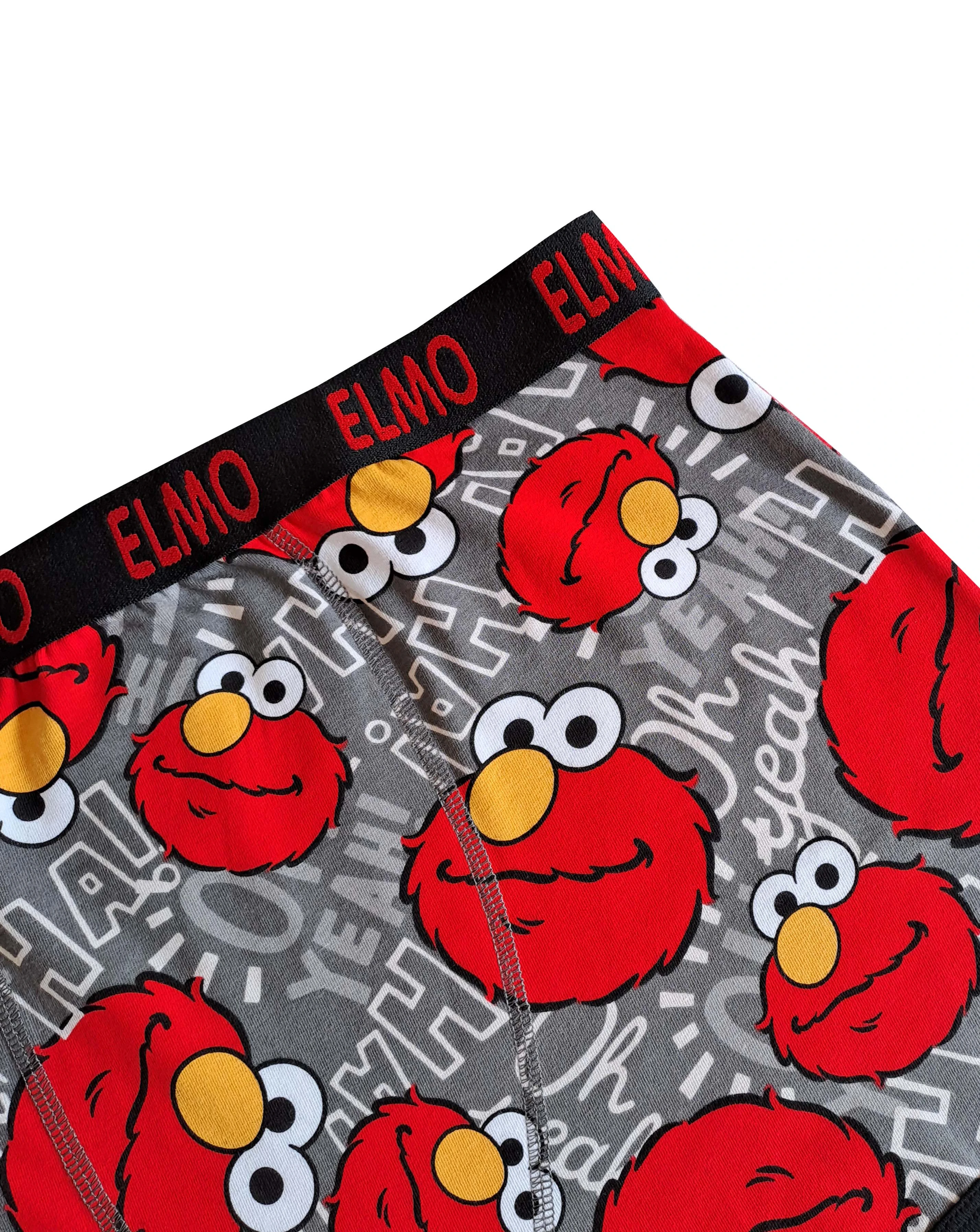 Mens 2pk Elmo Boxers 4 Mens 2pk Elmo Boxers