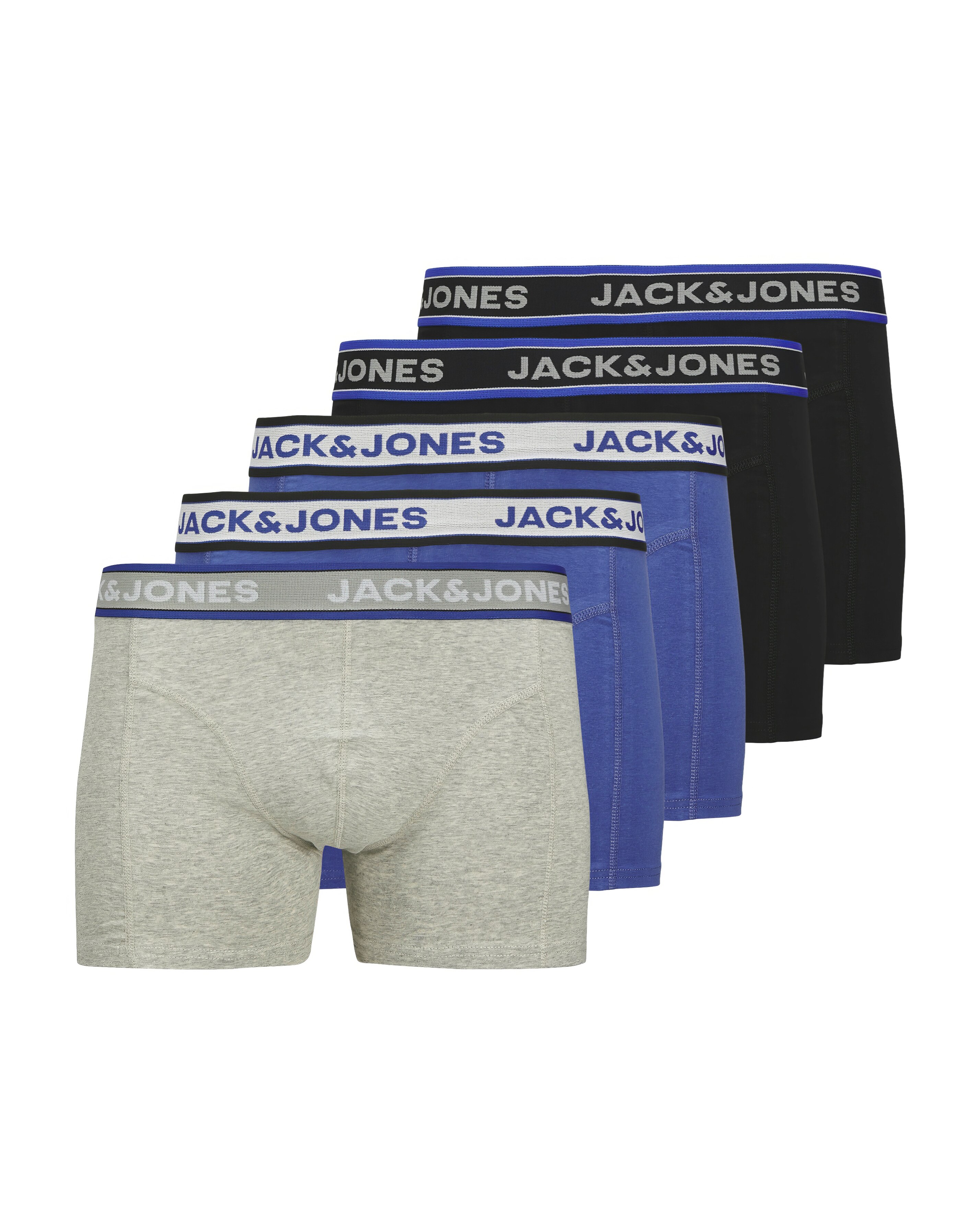 Jack & Jones Christian Boxers 5 Pack - Multi 1 Jack & Jones Christian Boxers 5 Pack - Multi