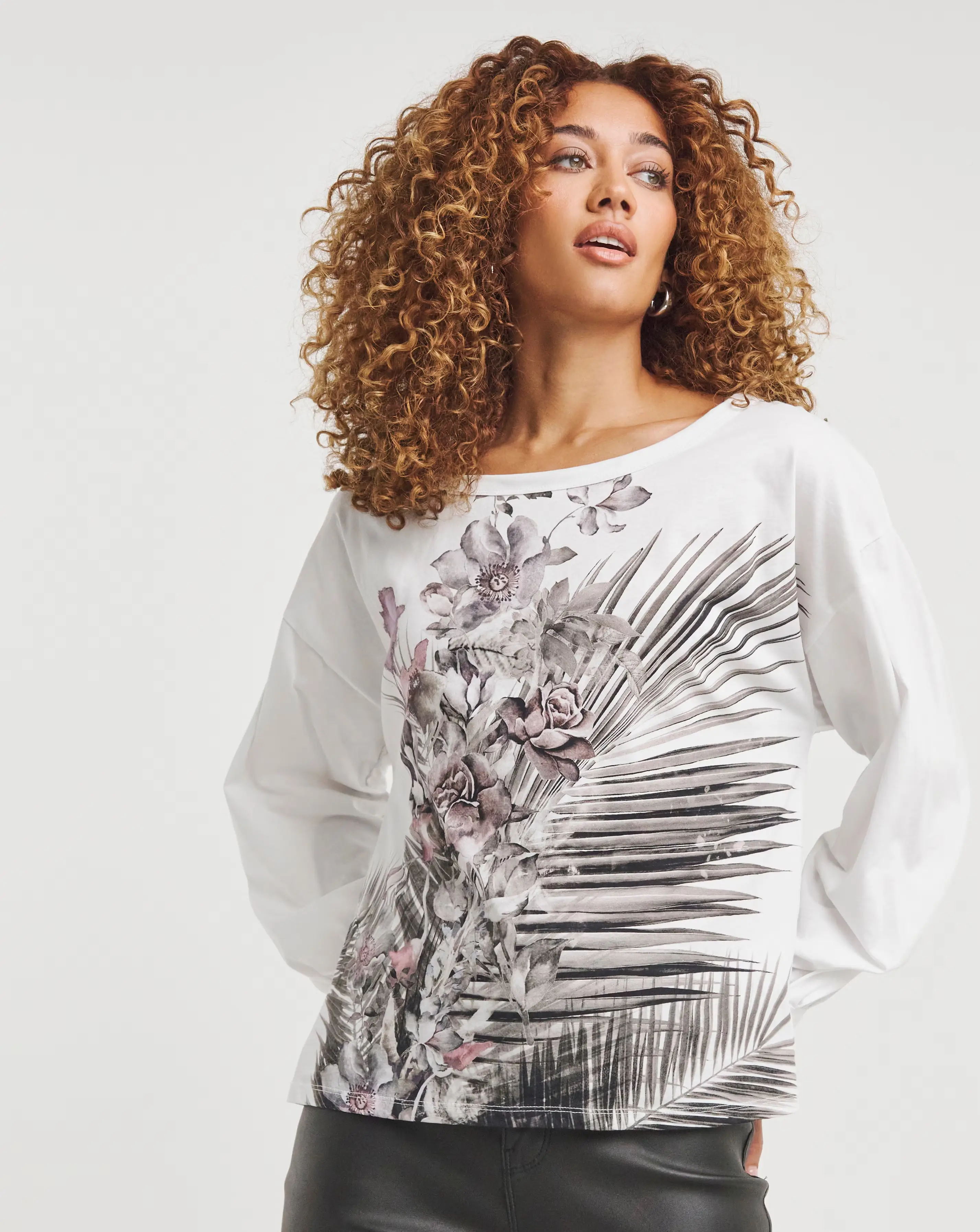 Religion Comet Long Sleeve Floral Top 3 Religion Comet Long Sleeve Floral Top