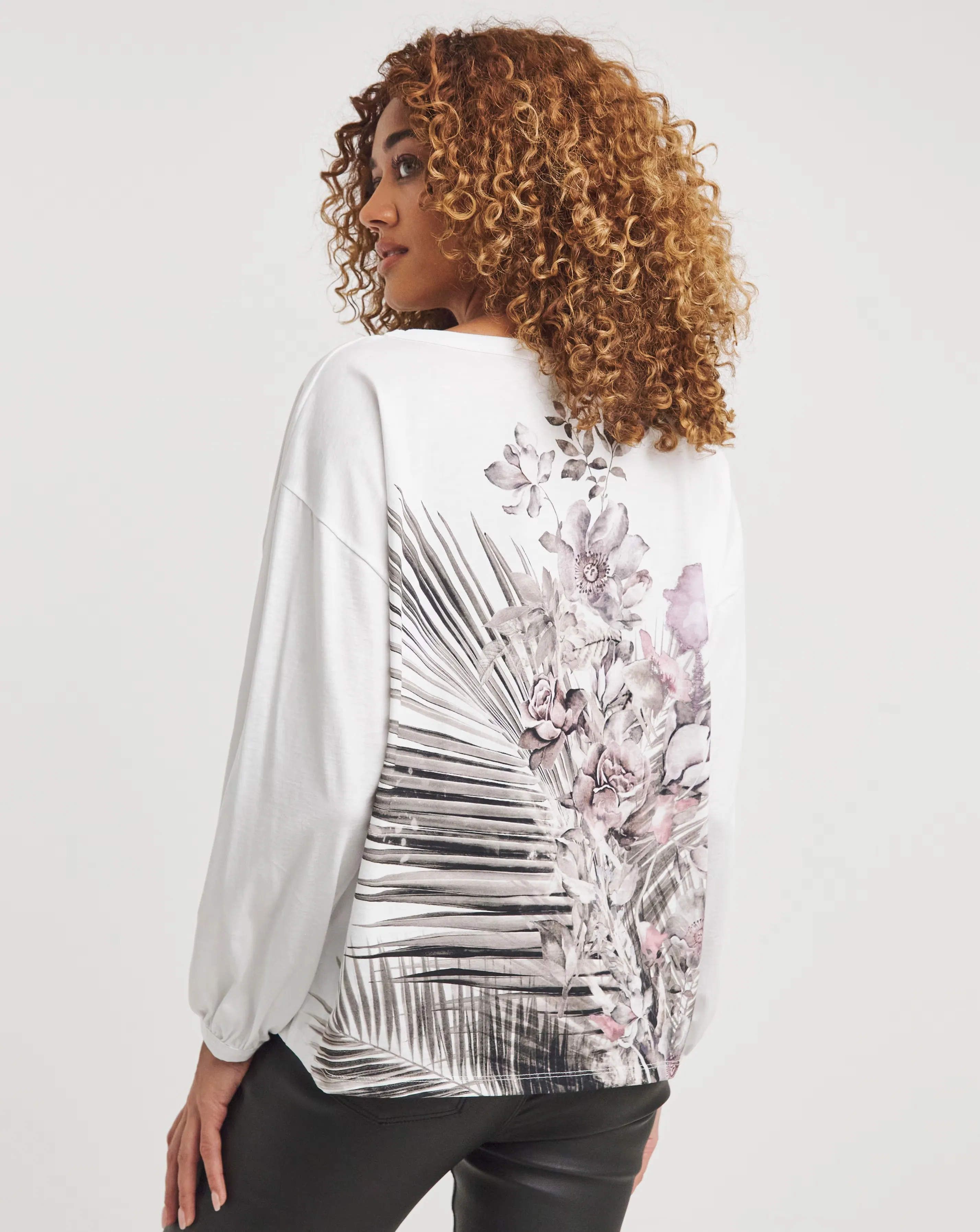 Religion Comet Long Sleeve Floral Top 4 Religion Comet Long Sleeve Floral Top