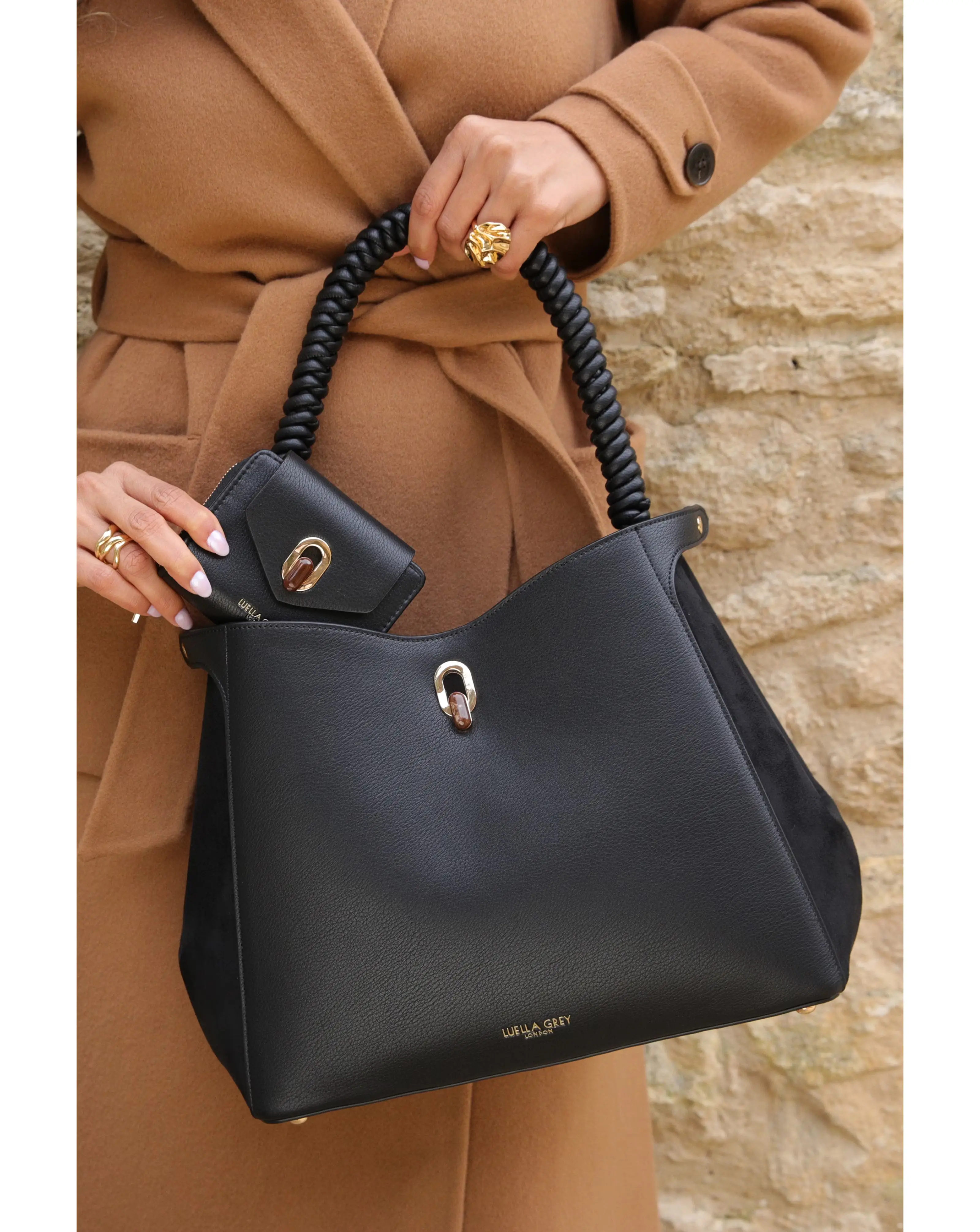 Luella Grey Simone Black Hobo 5 Luella Grey Simone Black Hobo