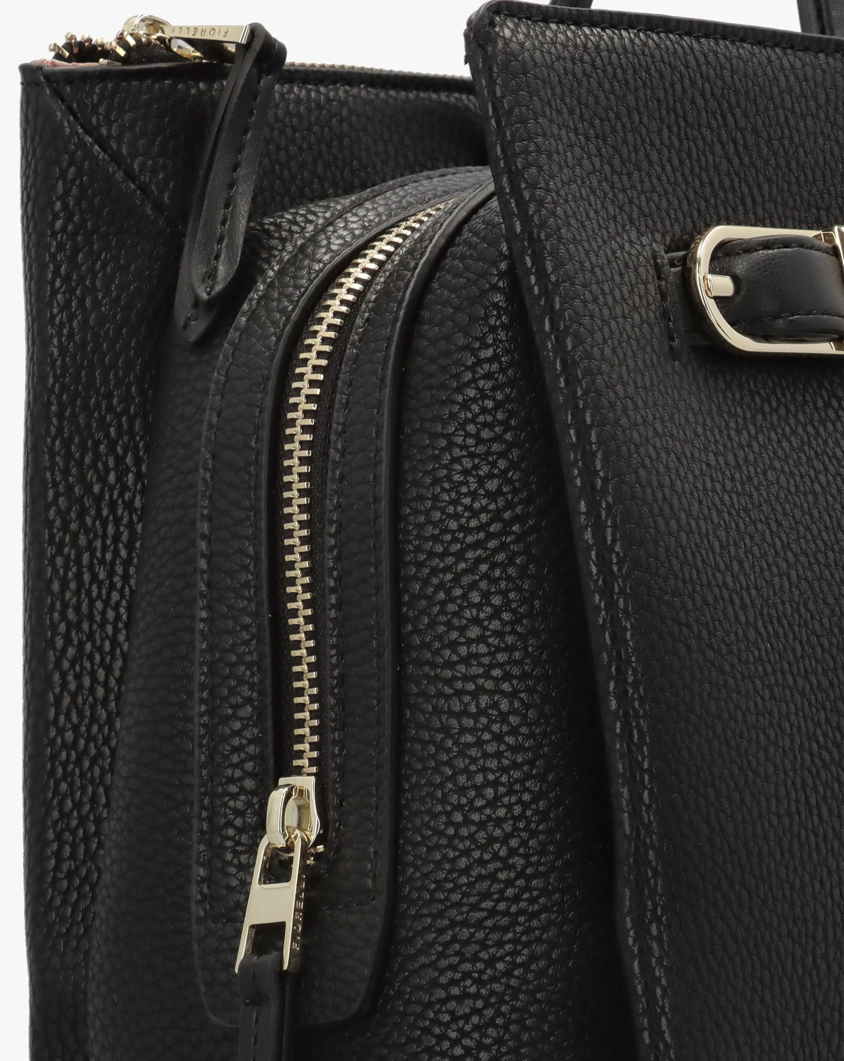 Fiorelli Etta Buckle Black Satchel Bag 4 Fiorelli Etta Buckle Black Satchel Bag