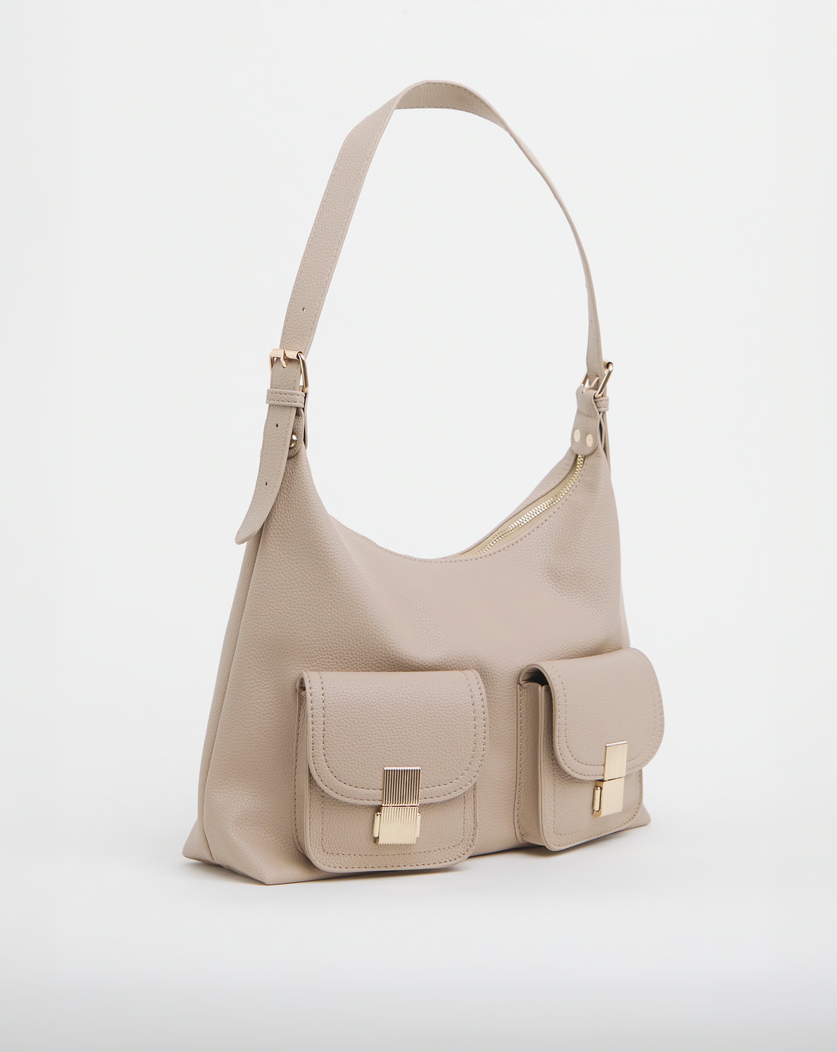 PU Utility Shoulder Bag 2 PU Utility Shoulder Bag