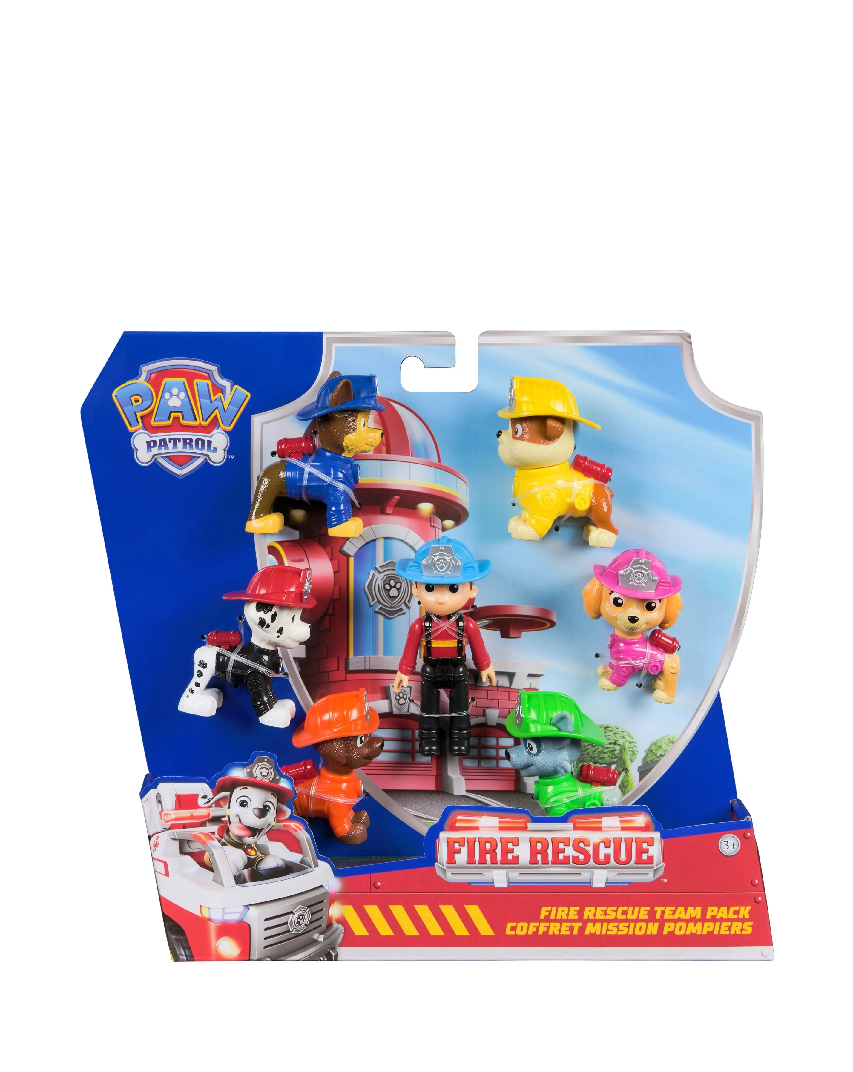 Paw Patrol Fire Rescue Team 7 Action Figures Pack 1 Paw Patrol Fire Rescue Team 7 Action Figures Pack