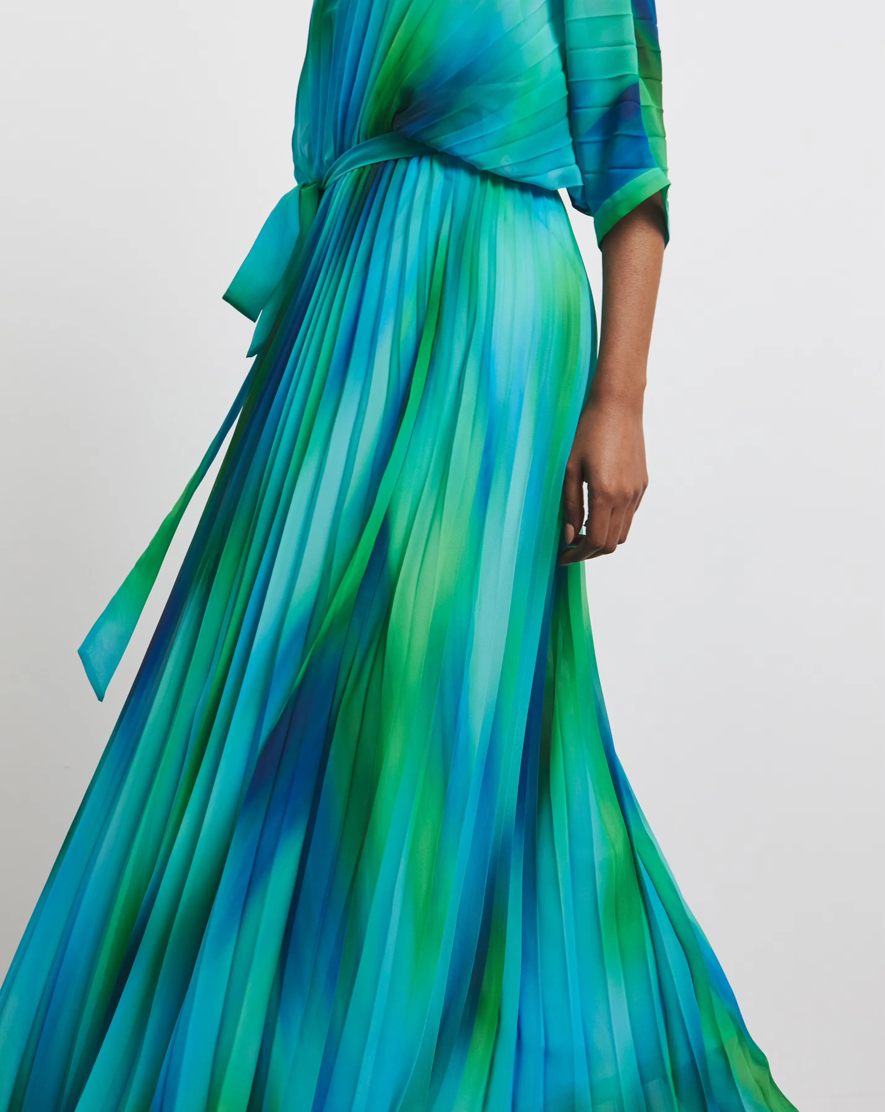 Joanna Hope Ombre Pleated Dress 3 Joanna Hope Ombre Pleated Dress