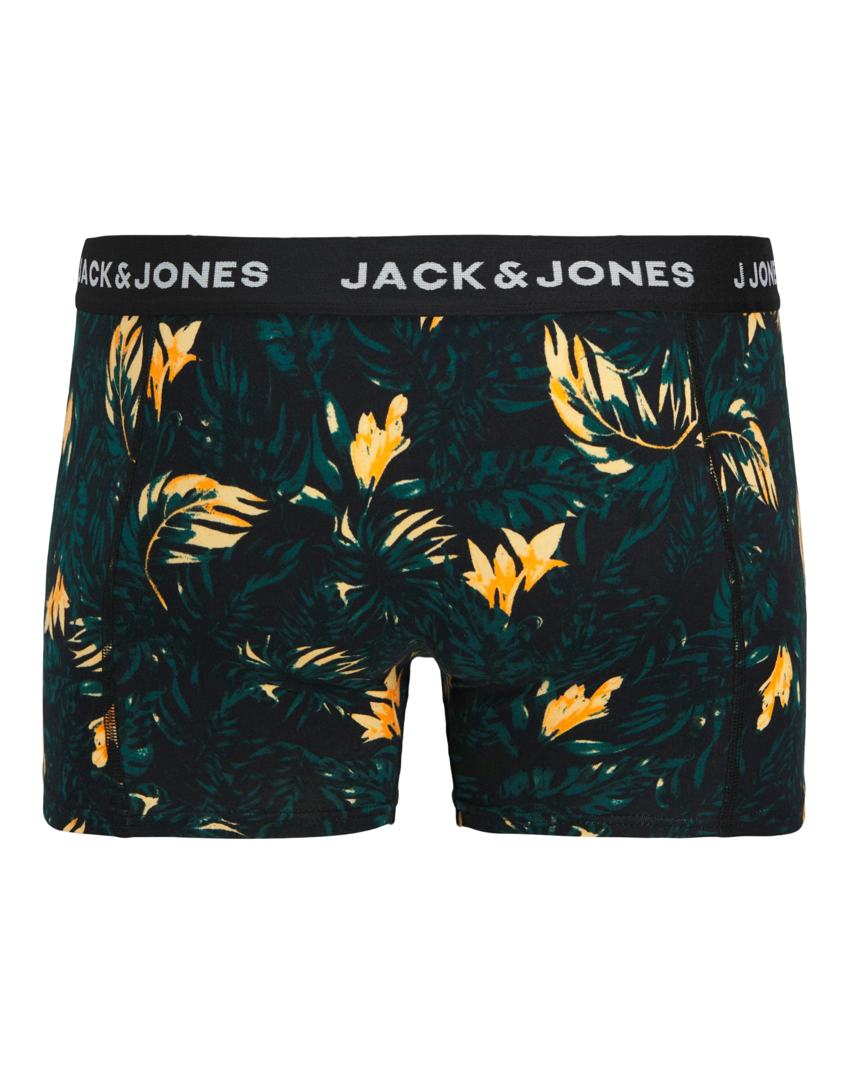 Jack & Jones Tyler Trunks 3 Pack - Multi 2 Jack & Jones Tyler Trunks 3 Pack - Multi
