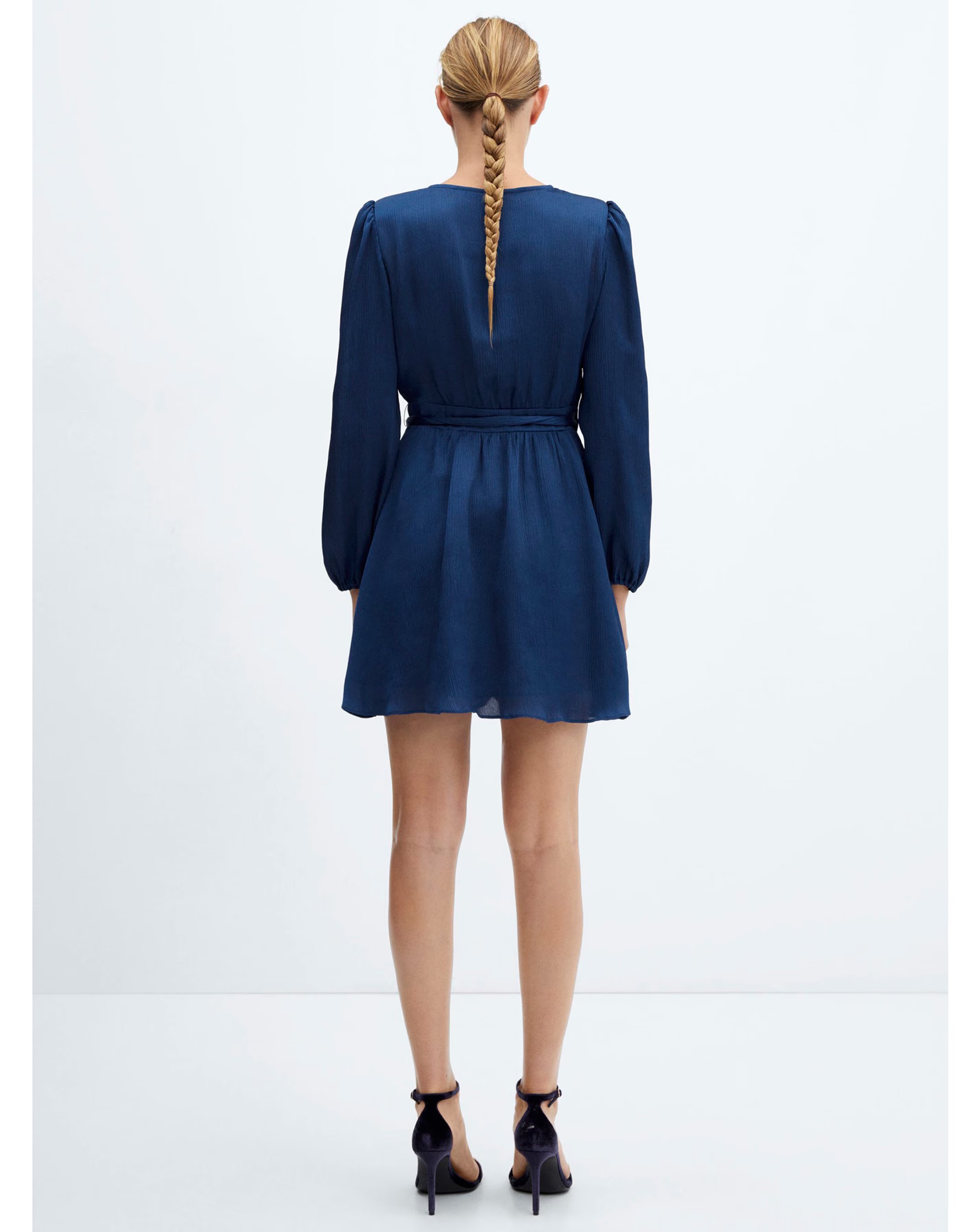 Mango Flowy Wrap Dress 6 Mango Flowy Wrap Dress