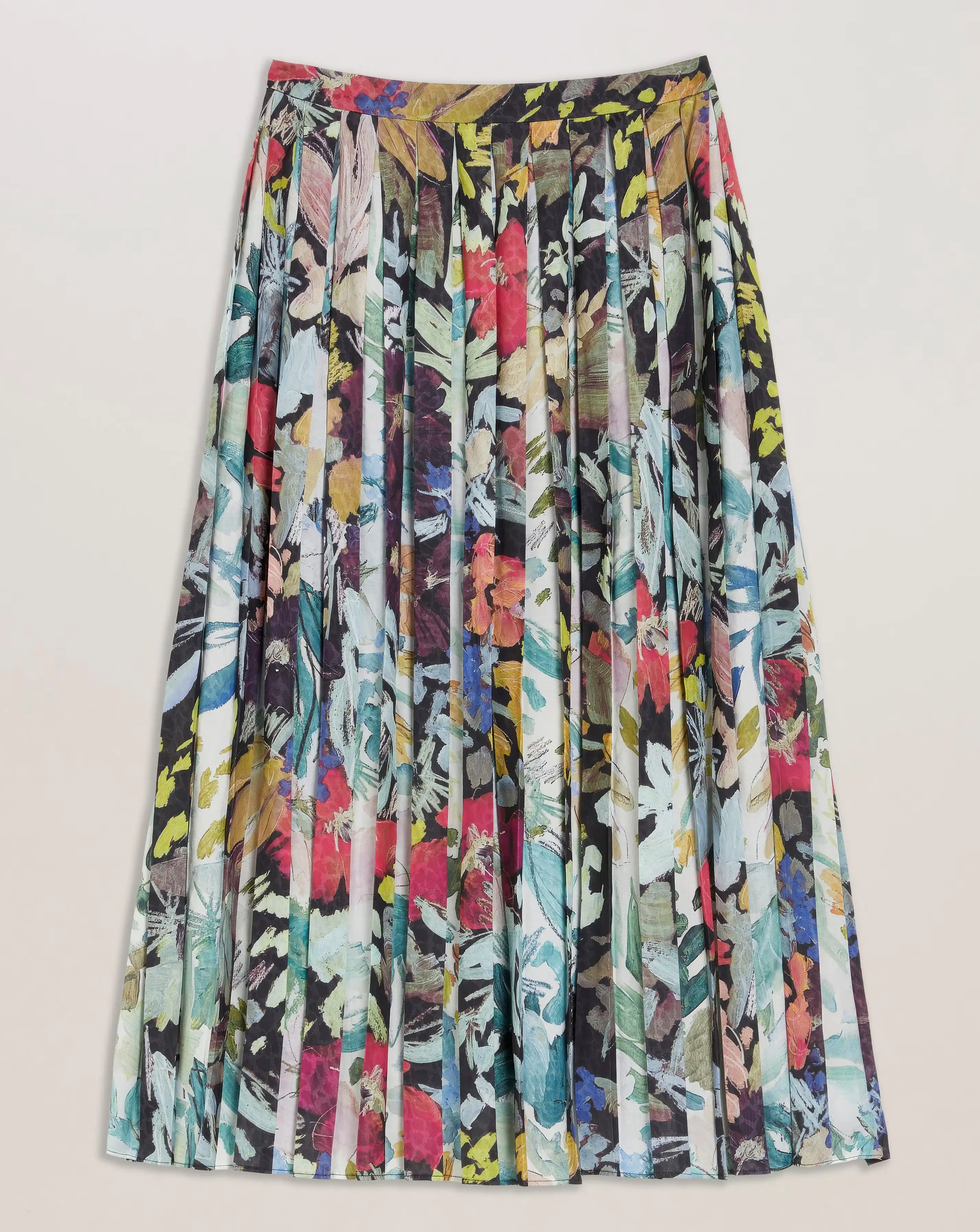 Ted Baker Floral Pleated Midi Skirt 4 Ted Baker Floral Pleated Midi Skirt