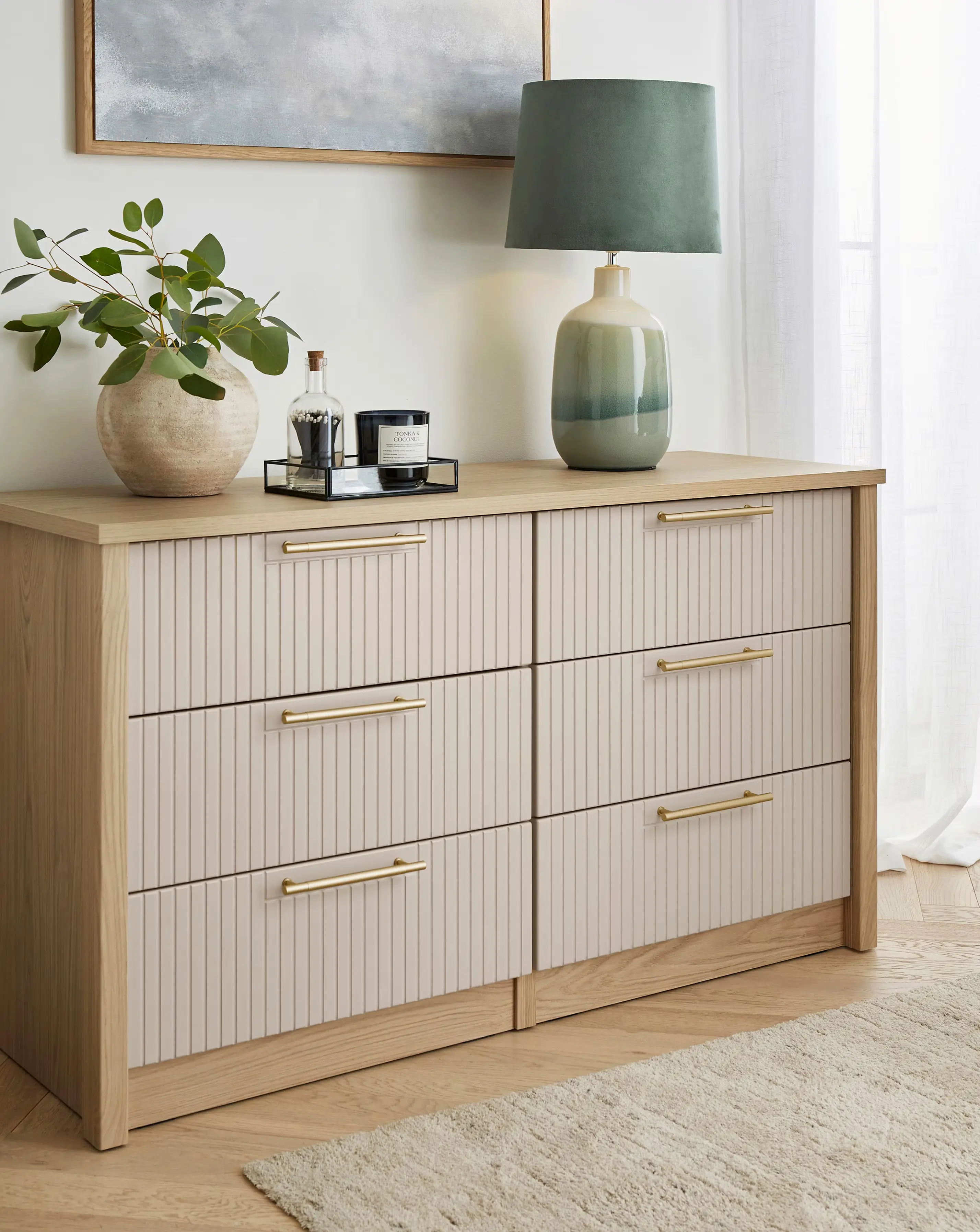 Peyton Ready Assembled 6 Drawer Chest 1 Peyton Ready Assembled 6 Drawer Chest