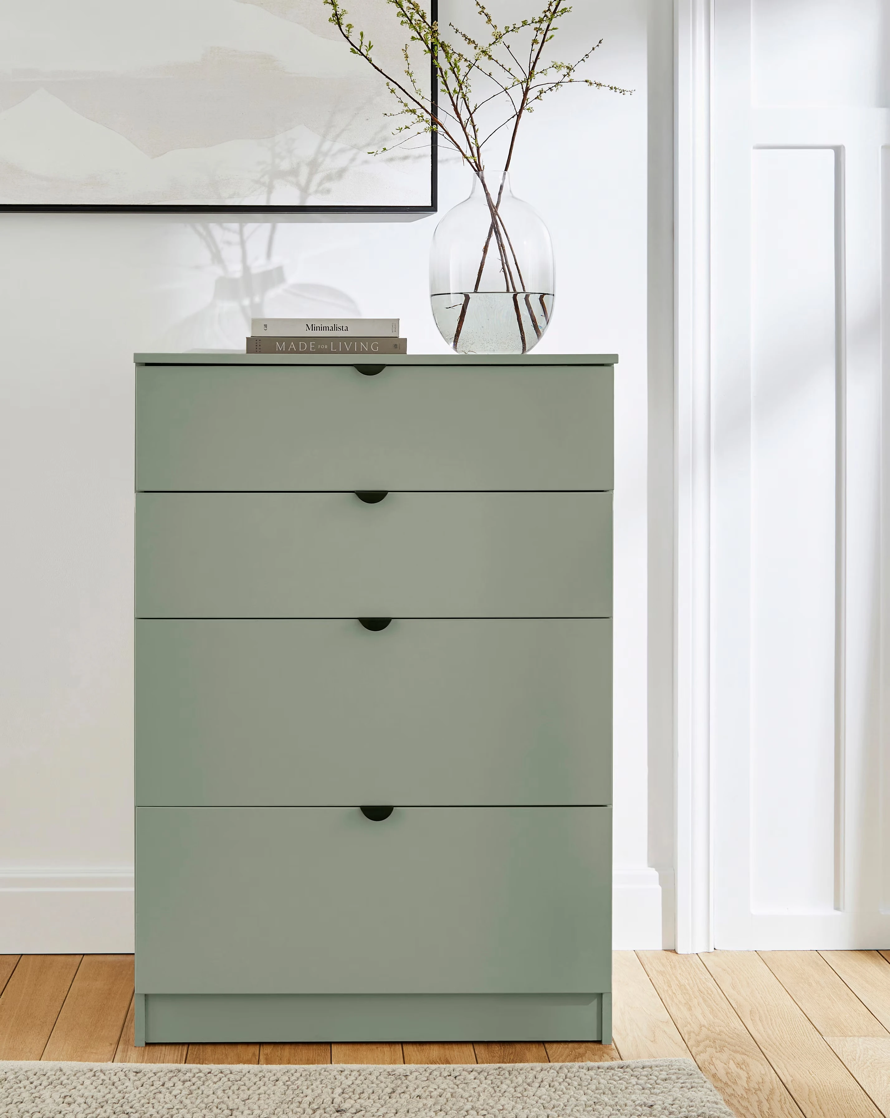 Ellison Ready Assembled 4 Drawer Chest 1 Ellison Ready Assembled 4 Drawer Chest