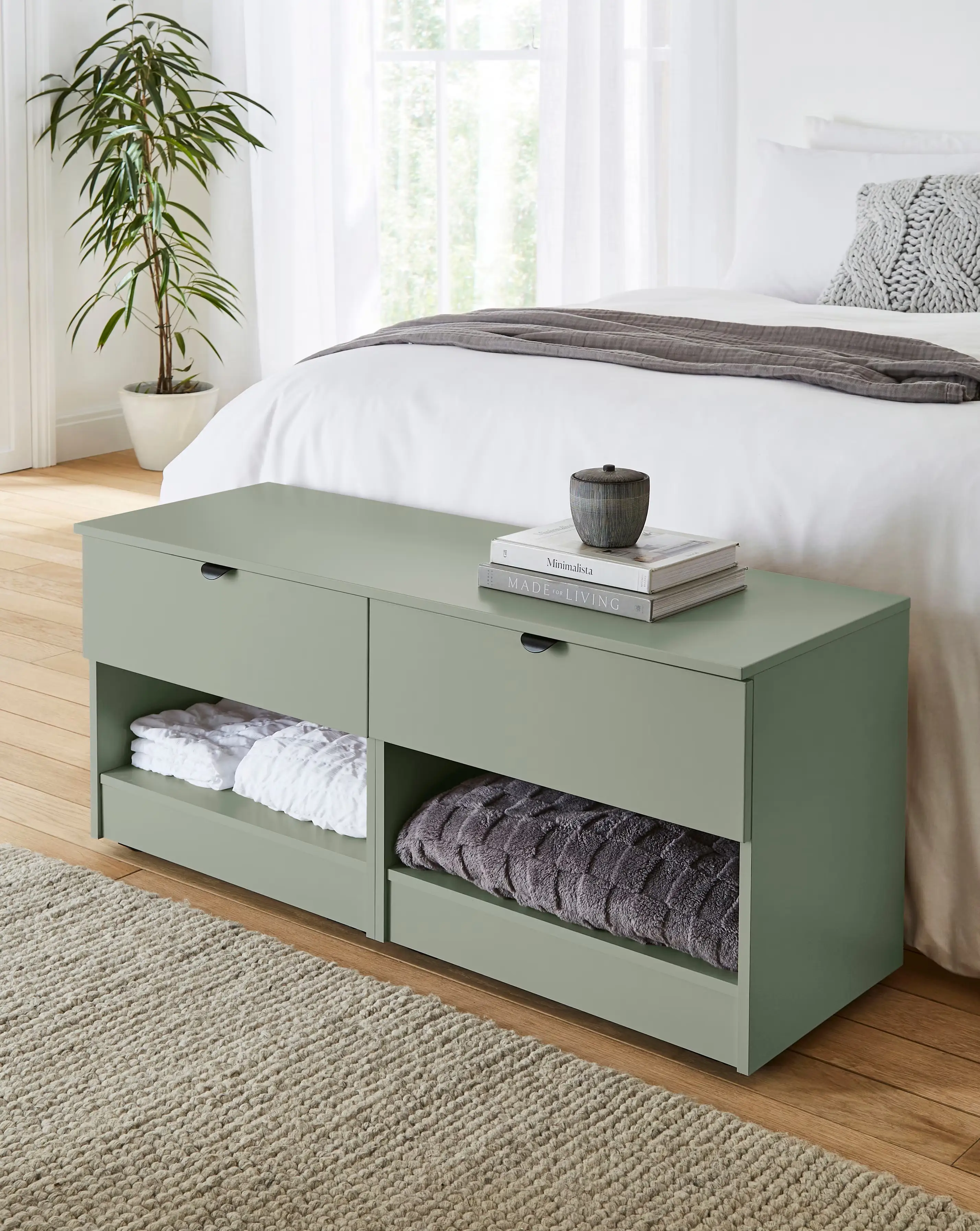 Ellison Ready Assembled 2 Drawer Bed Box 1 Ellison Ready Assembled 2 Drawer Bed Box