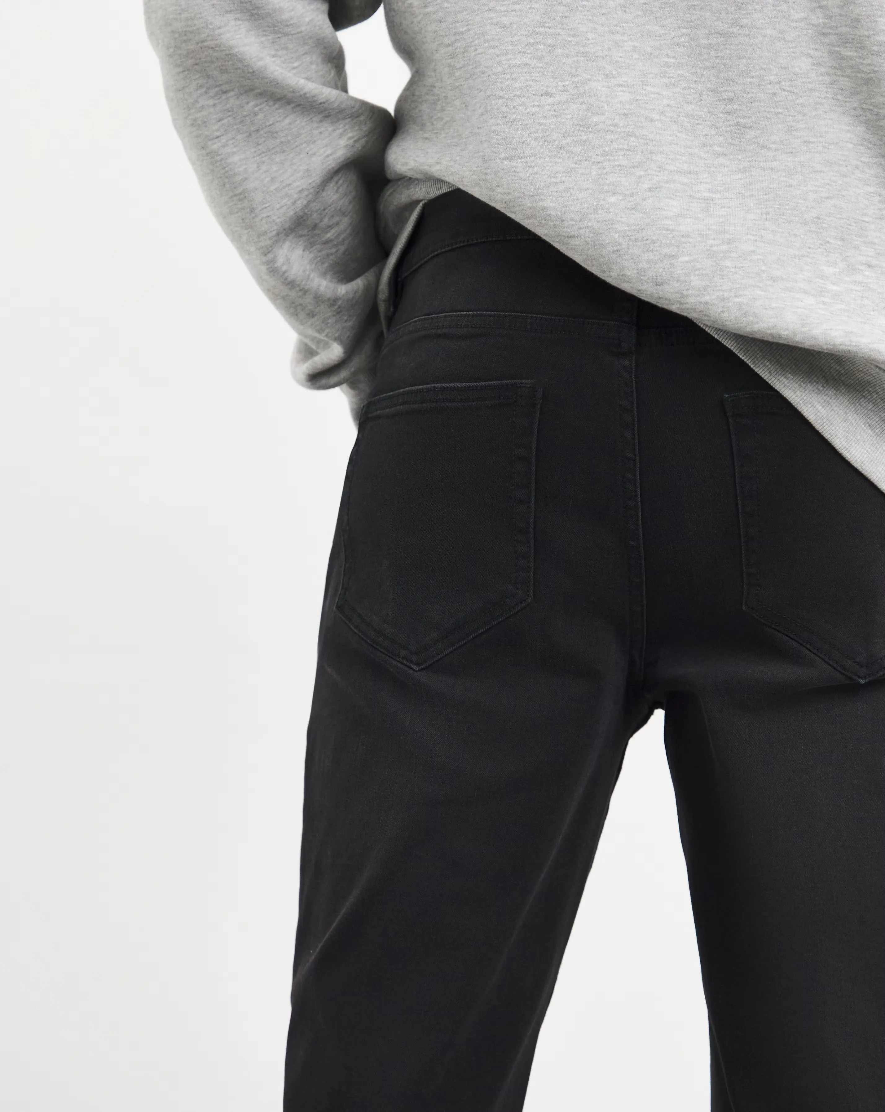 Tapered Fit Stretch Jeans Blackwash 5 Tapered Fit Stretch Jeans Blackwash