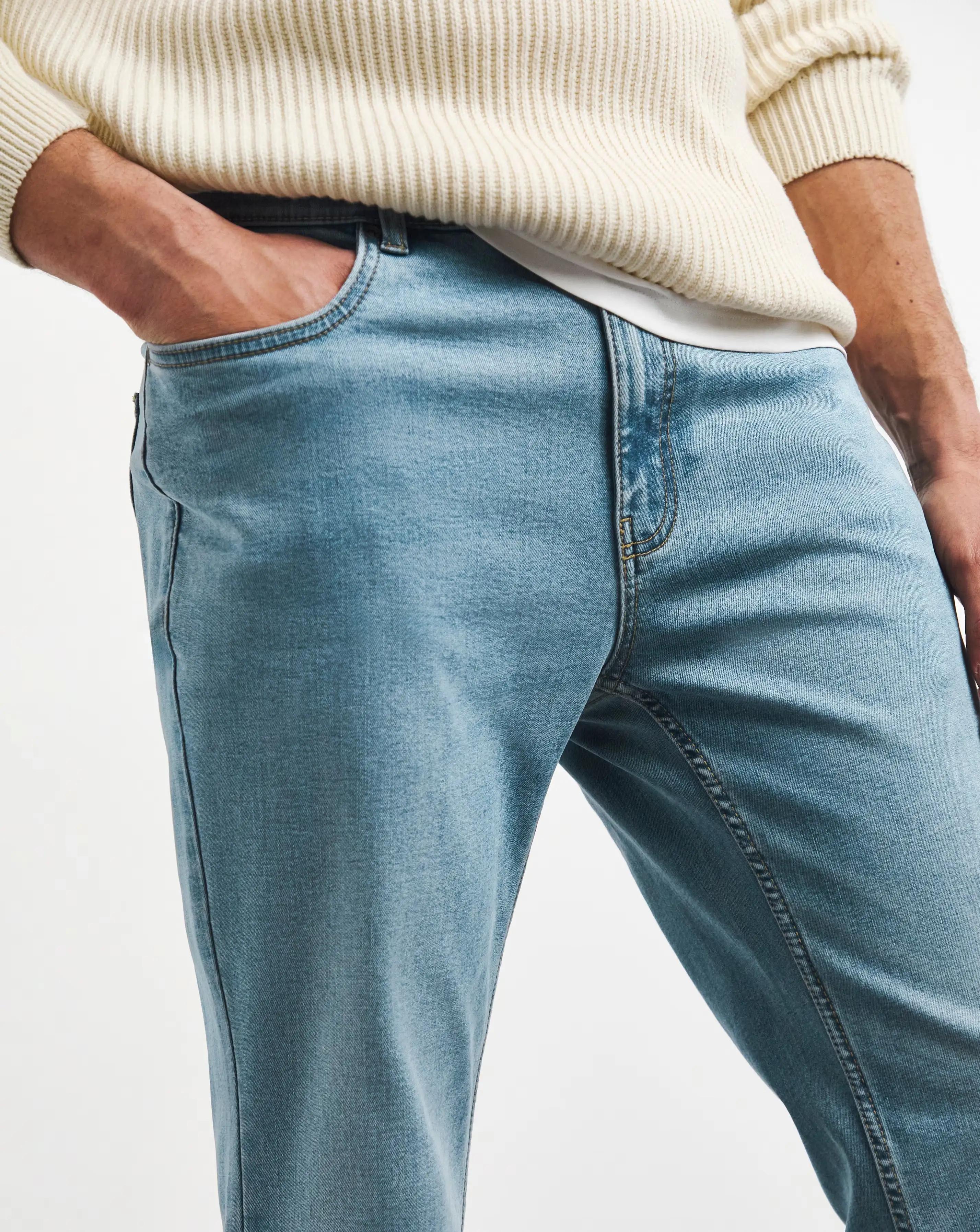 Bootcut Fit Stretch Jeans Lgt Stonewash 4 Bootcut Fit Stretch Jeans Lgt Stonewash