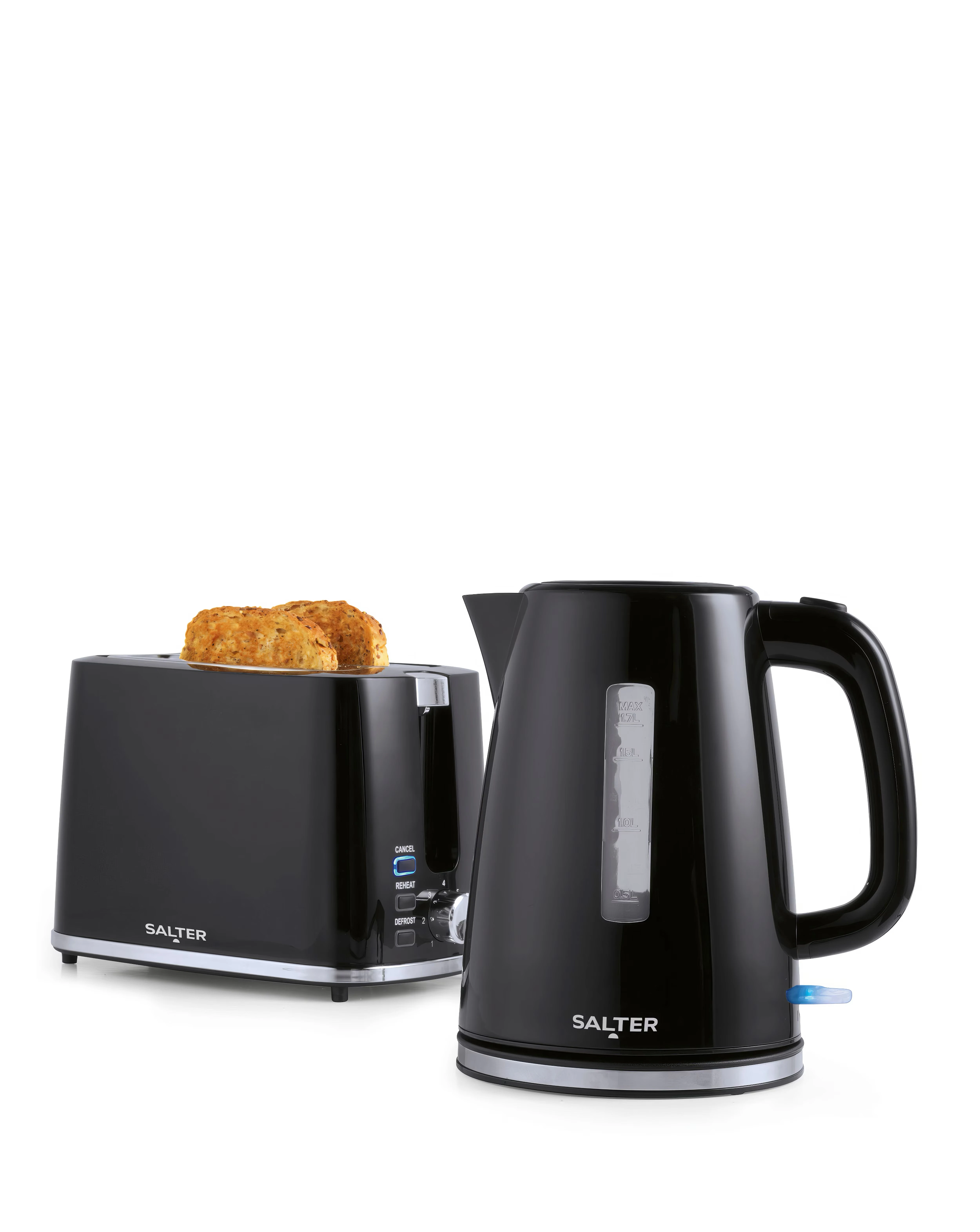 Salter Deco 2 Slice Toaster and Rapid Boil Kettle Bundle 1 Salter Deco 2 Slice Toaster and Rapid Boil Kettle Bundle