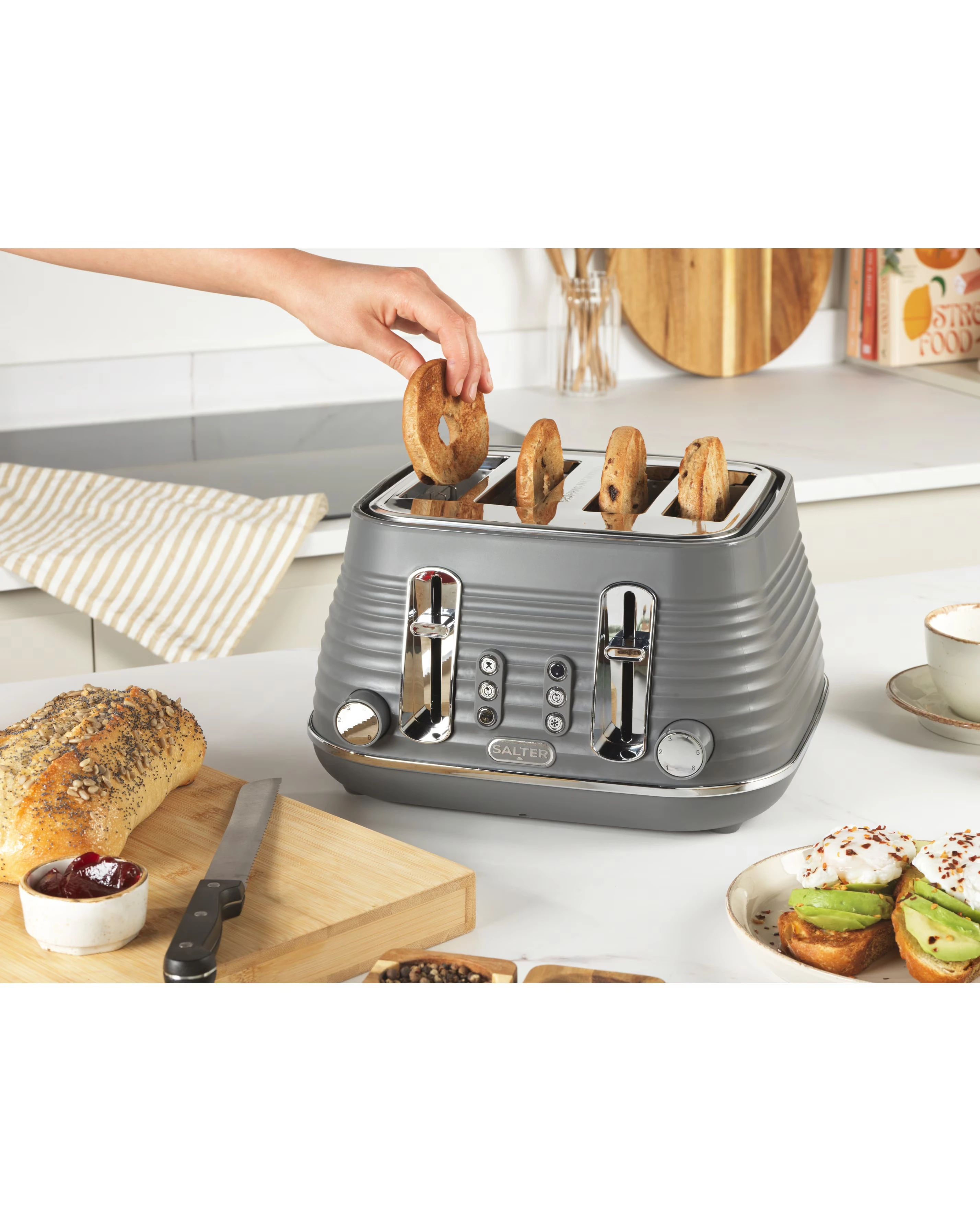 Salter Ripple Kettle and Toaster 3 Salter Ripple Kettle and Toaster