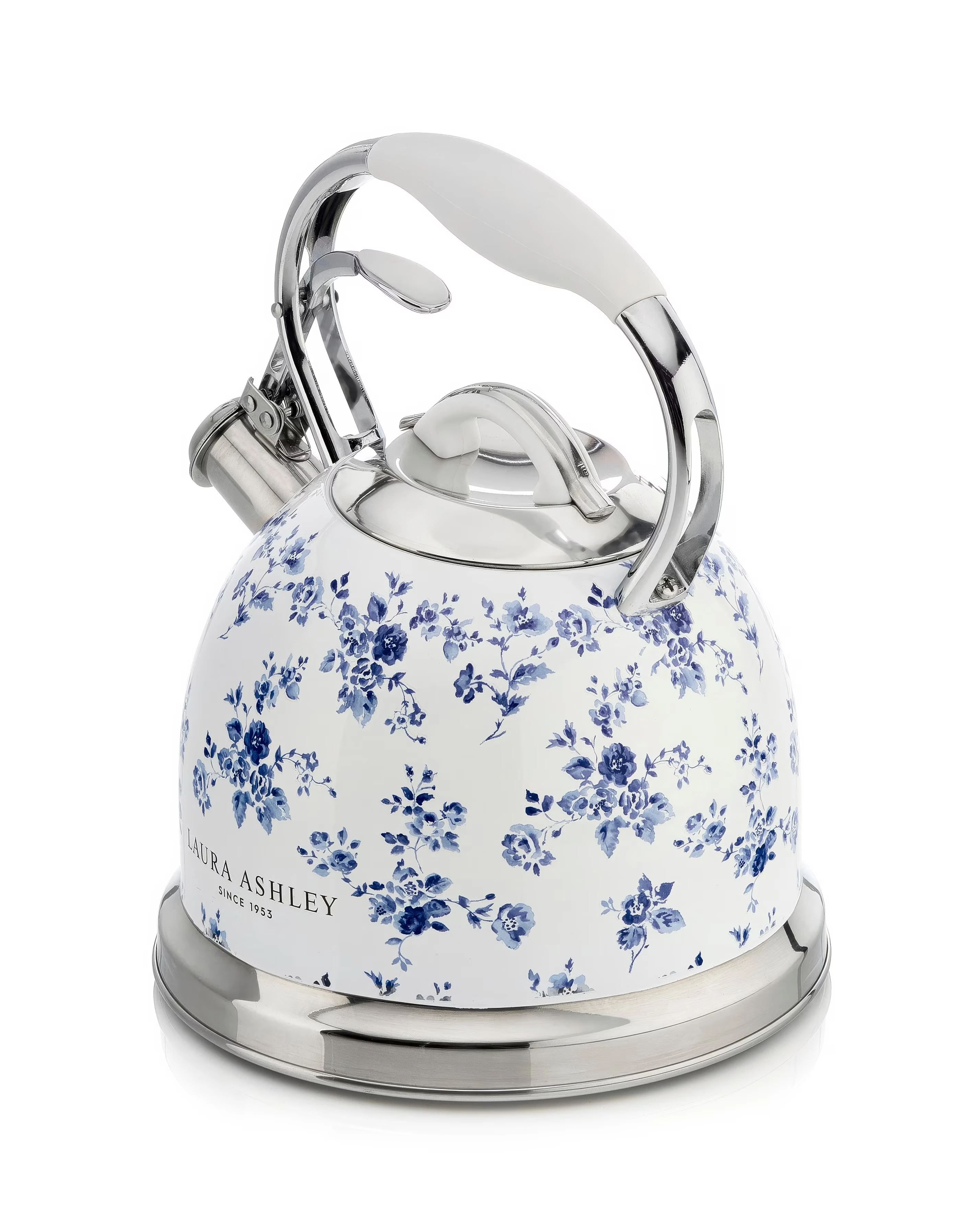 Laura Ashley Stovetop Kettle China Rose 4 Laura Ashley Stovetop Kettle China Rose