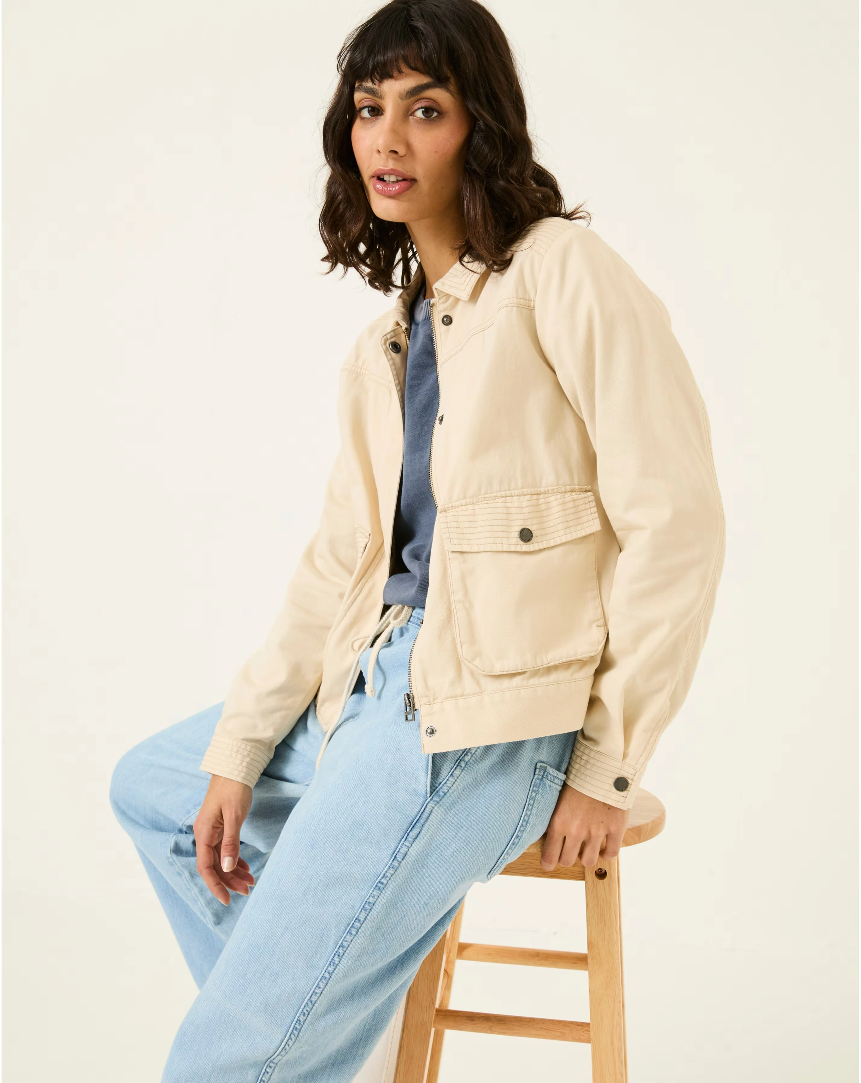 Fatface Sienna Crop Jacket 2 Fatface Sienna Crop Jacket