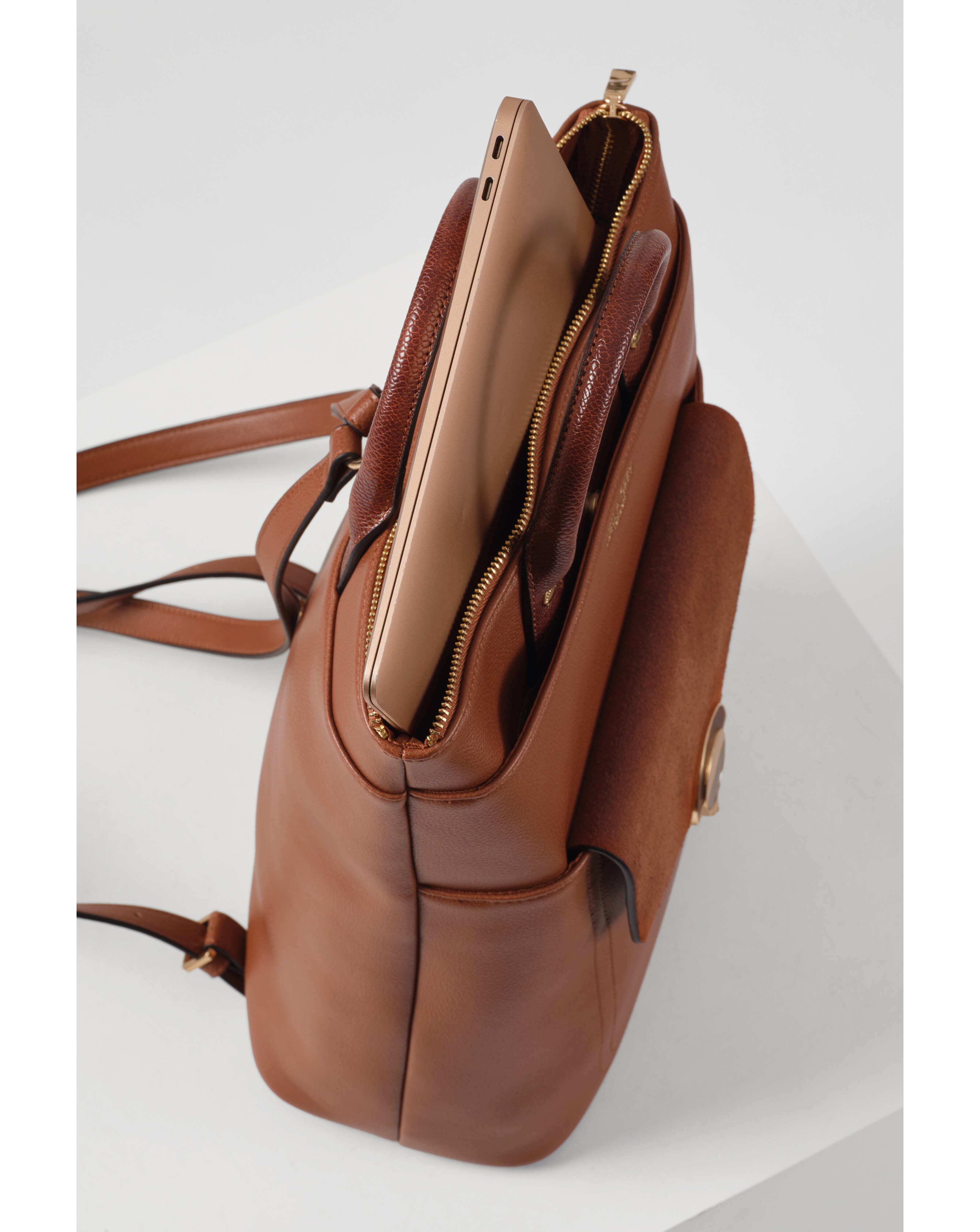 Luella Grey Sally Conker Laptop Backpack 5 Luella Grey Sally Conker Laptop Backpack