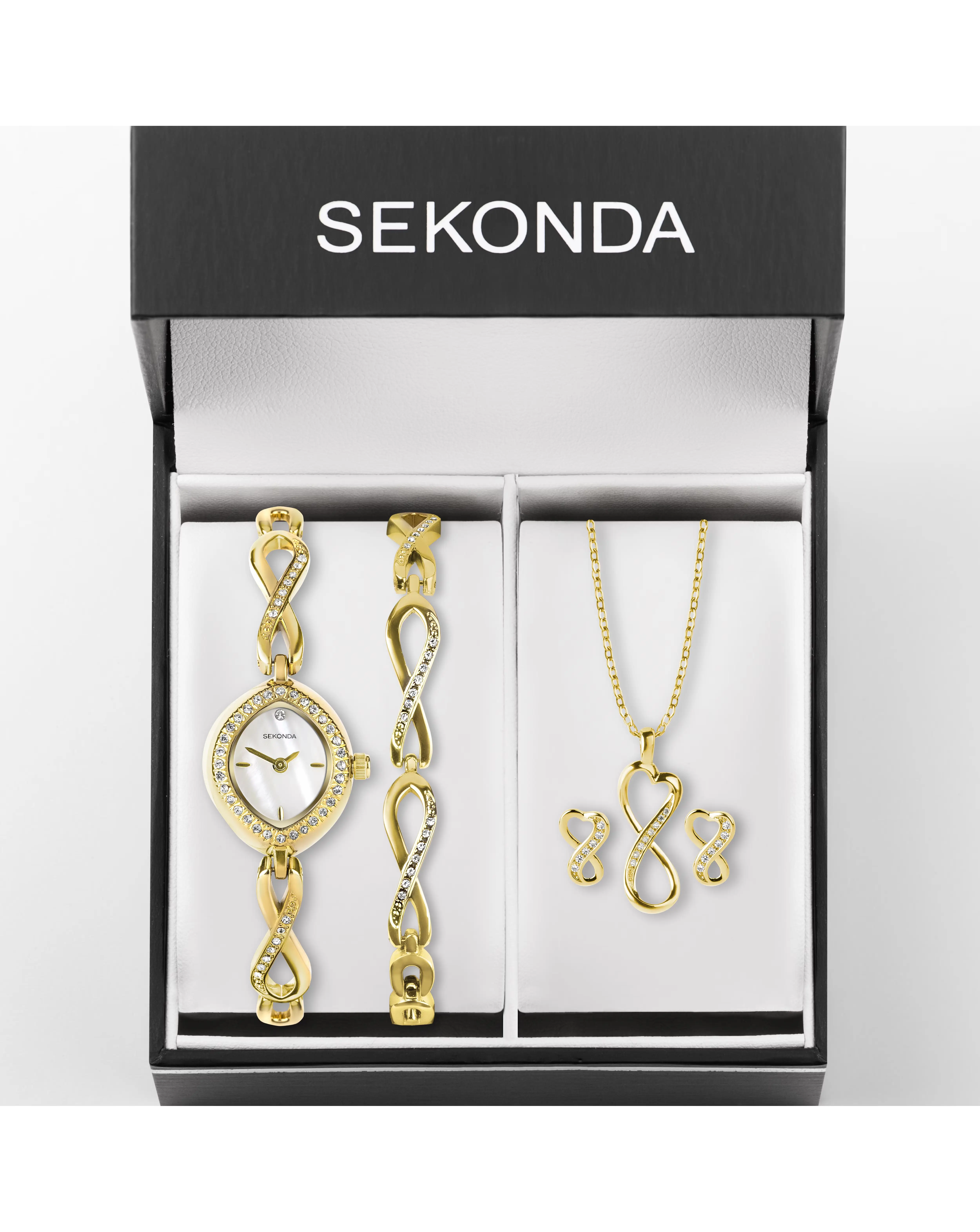Sekonda Infinity Ladies Watch Gift Set 4 Sekonda Infinity Ladies Watch Gift Set