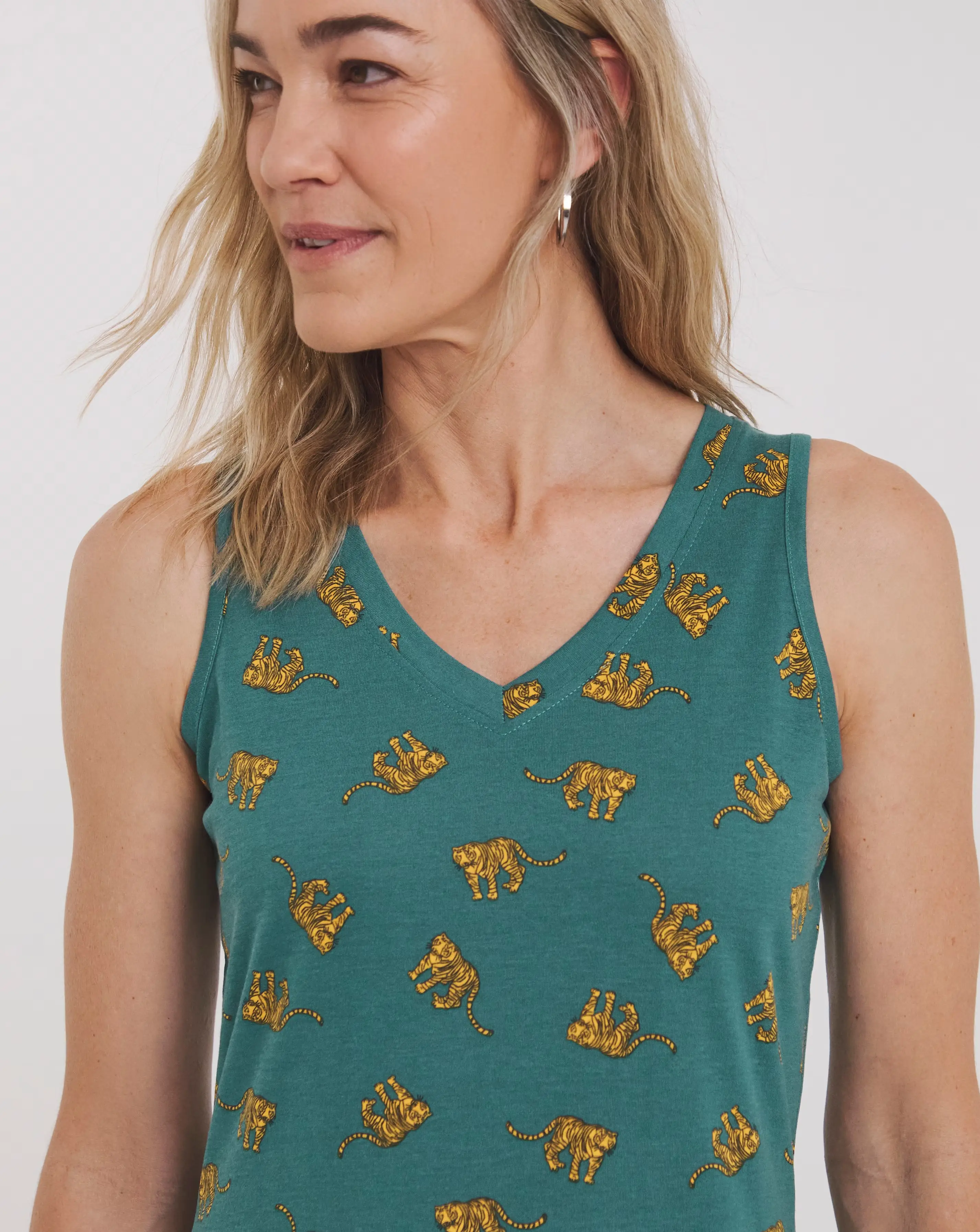 Leopard Print Value Midi Nightie 4 Leopard Print Value Midi Nightie
