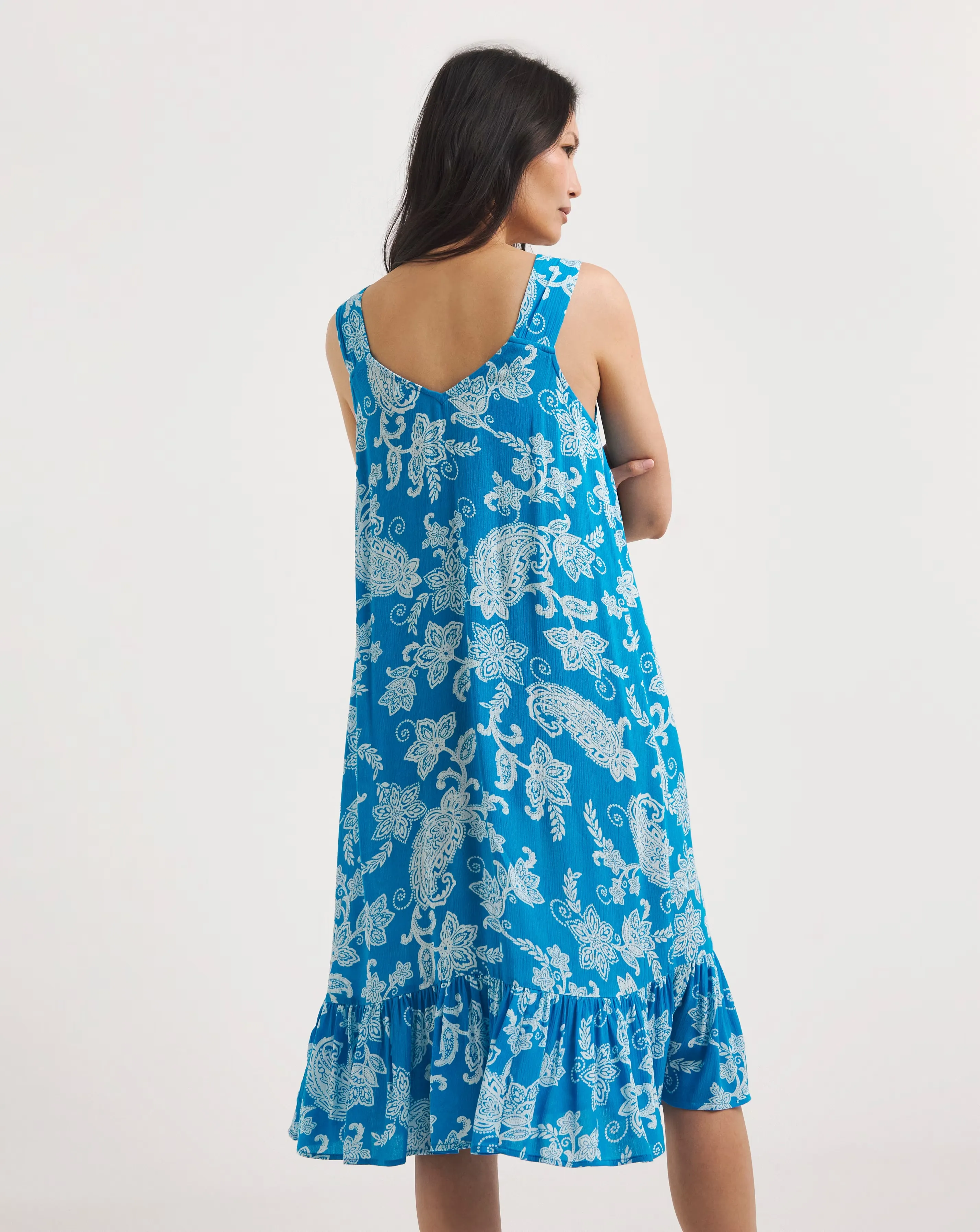 Julipa Frill Hem Shift Dress 4 Julipa Frill Hem Shift Dress