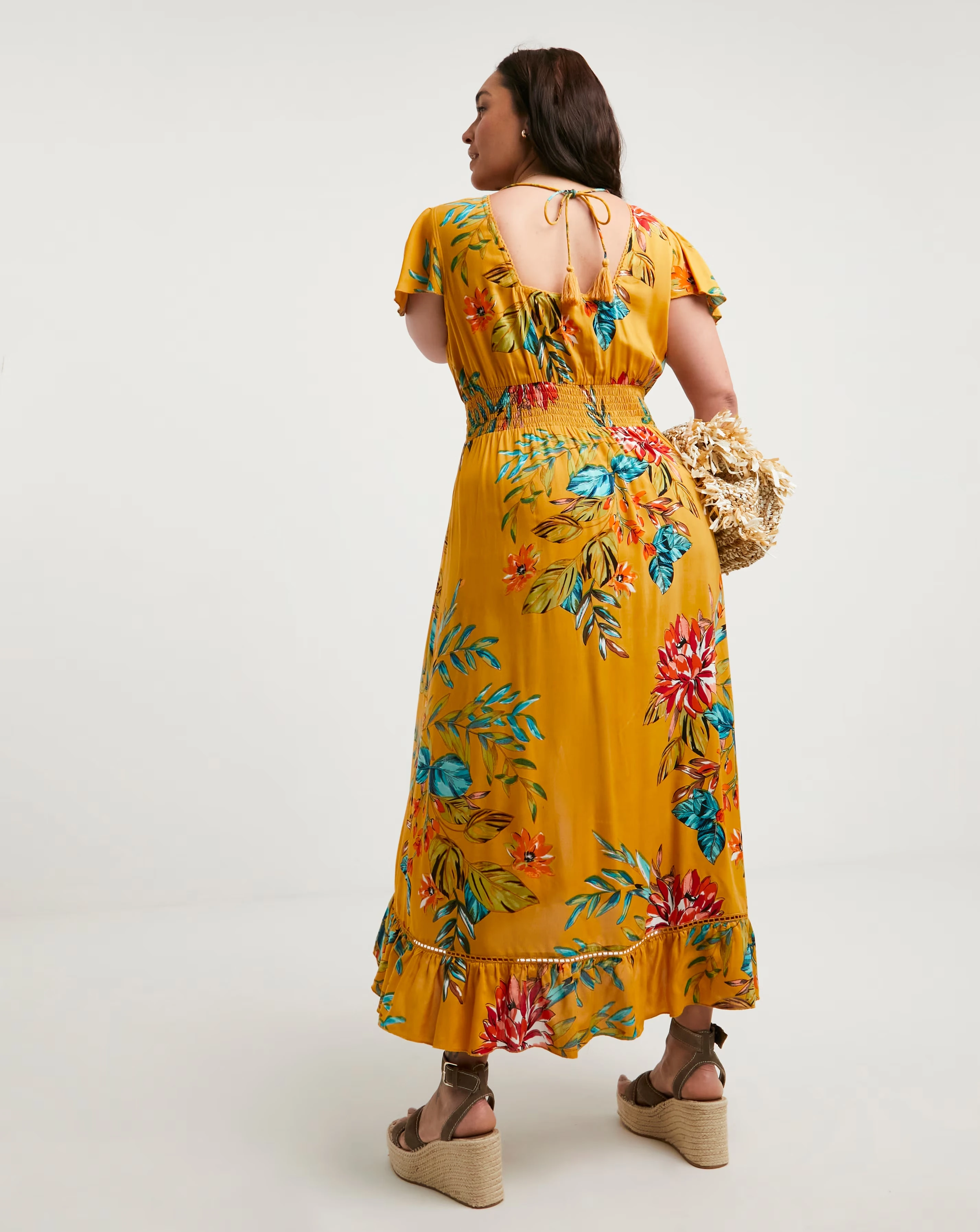 Joe Browns Tropical Florals Boho Maxi Dress 3 Joe Browns Tropical Florals Boho Maxi Dress