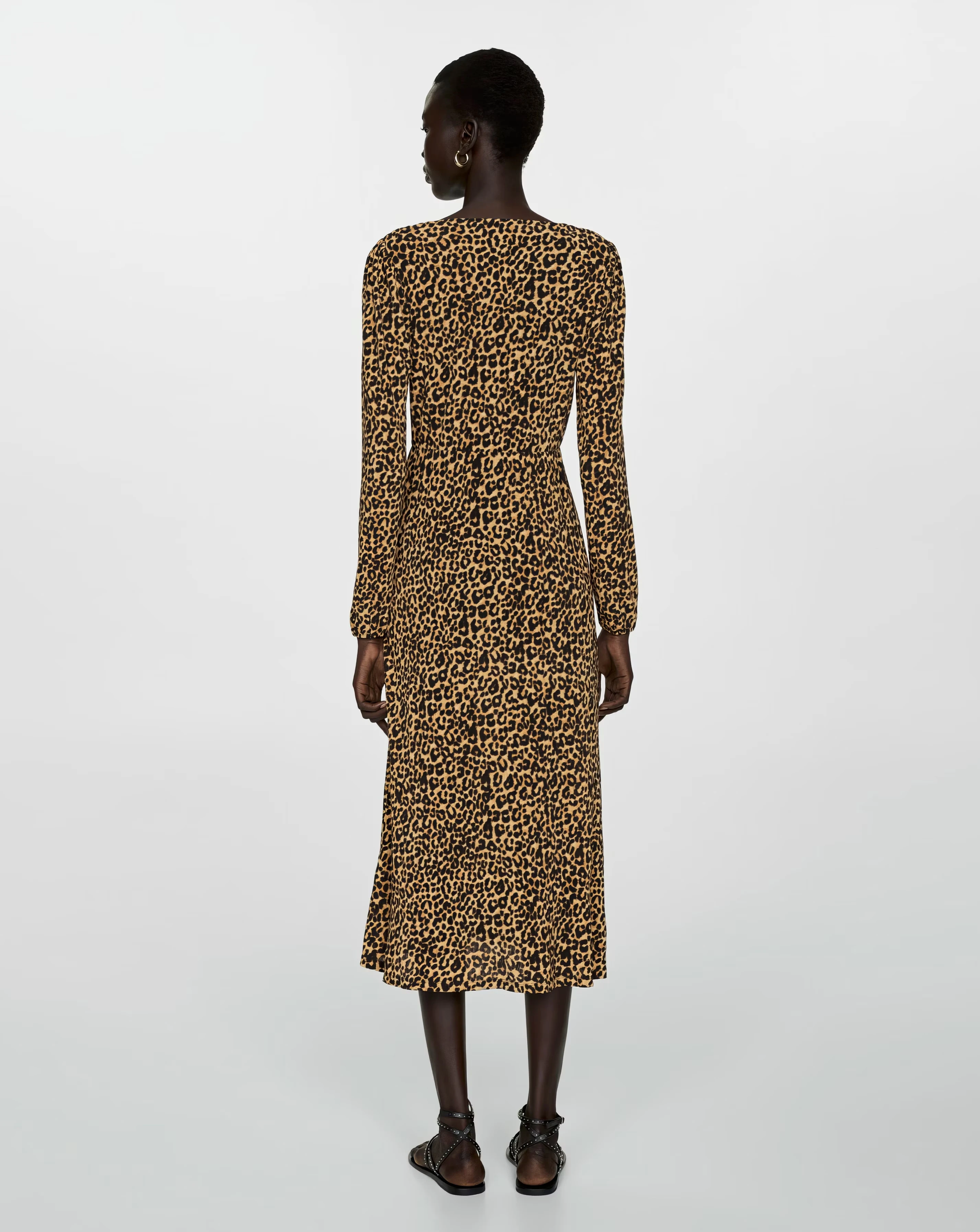 Mango Lin Leopard Midi Dress 5 Mango Lin Leopard Midi Dress