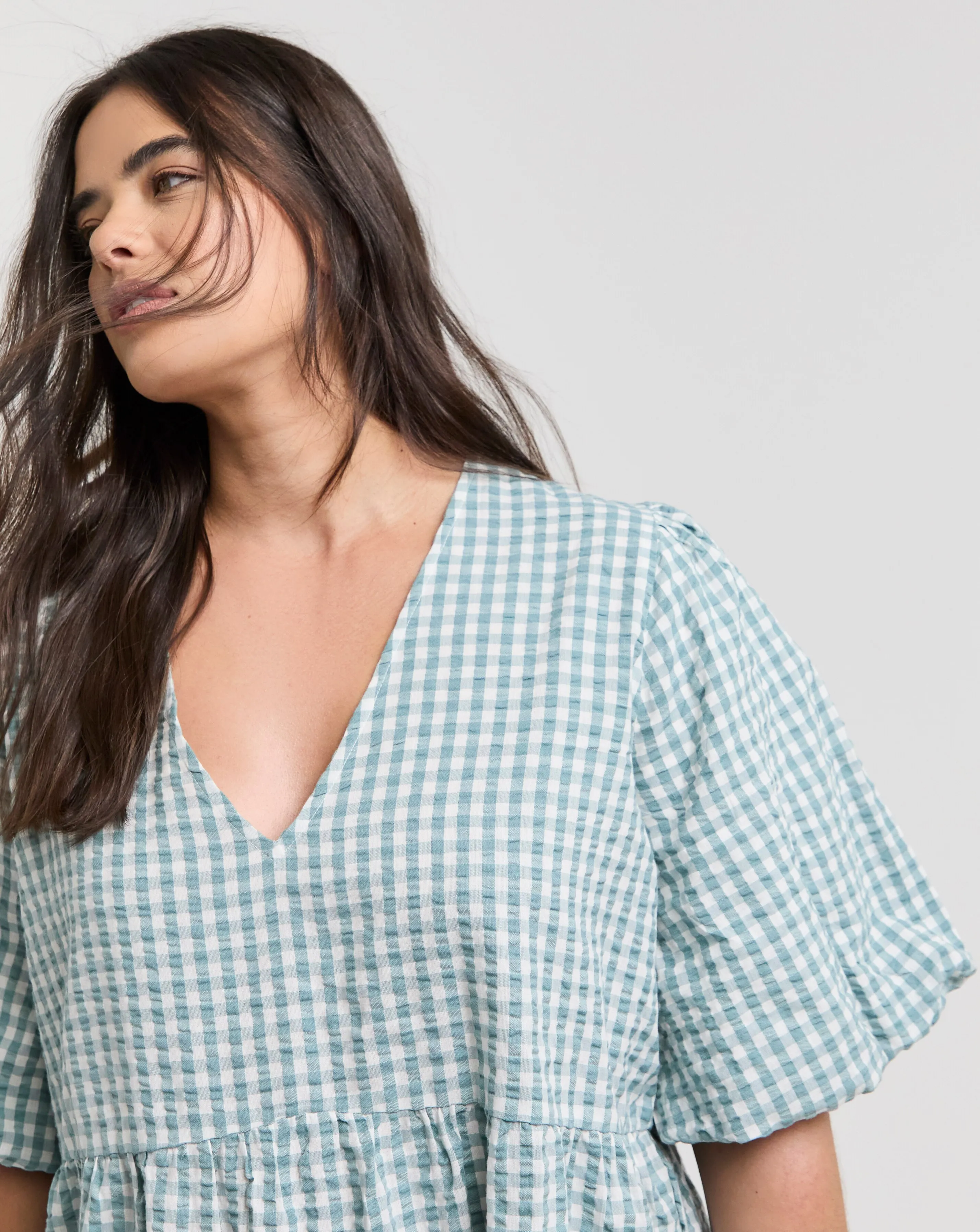 Gingham Smock Dress 2 Gingham Smock Dress
