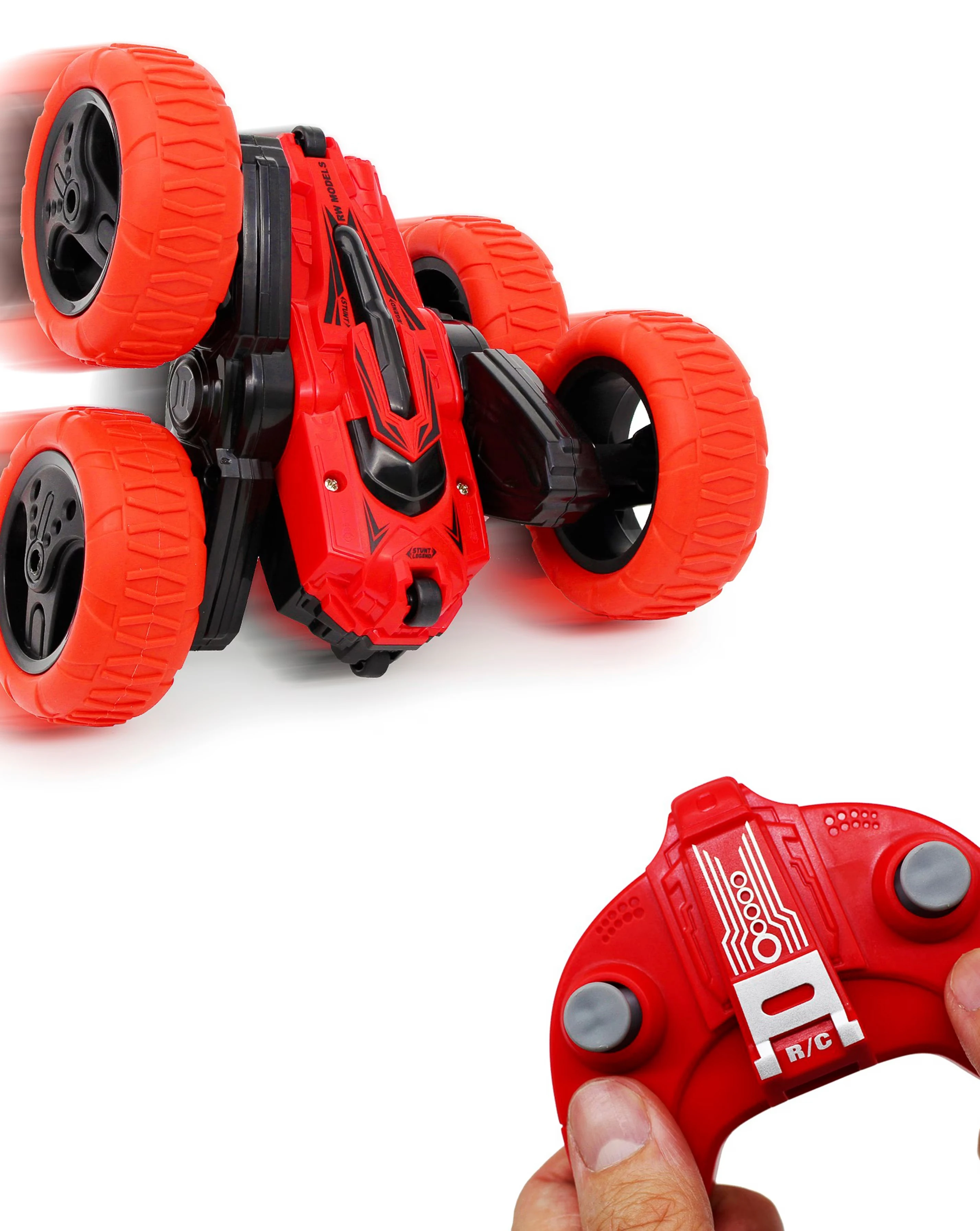 CMJ 1:24 Scale Stunt Car Red & Black RC Car 3 CMJ 1:24 Scale Stunt Car Red & Black RC Car
