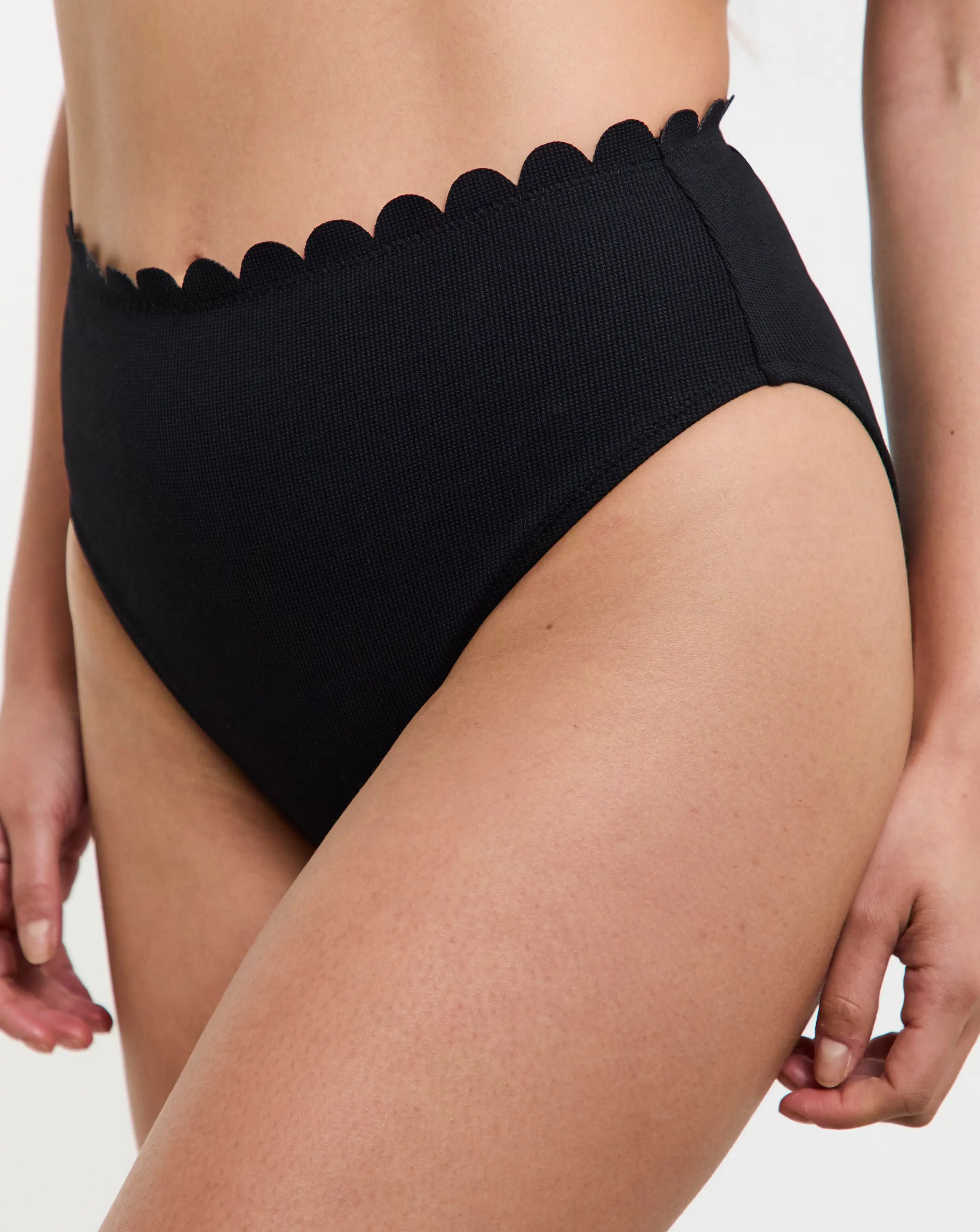 MAGISCULPT Medium Control Contour Me Scalloped High Waist Bikini Bottoms 3 MAGISCULPT Medium Control Contour Me Scalloped High Waist Bikini Bottoms