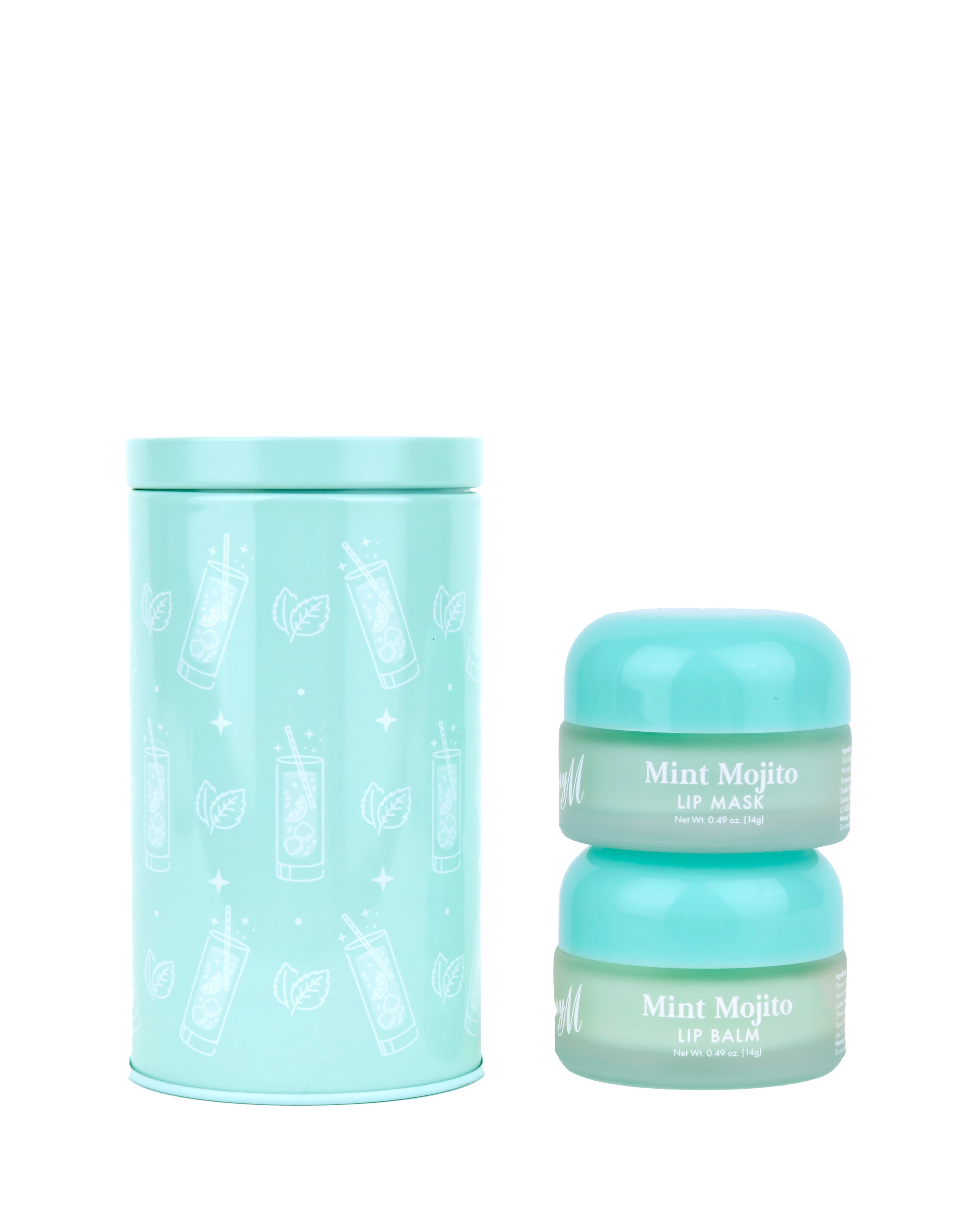 Barry M Mint Mojito Lip Care Duo in Tin 1 Barry M Mint Mojito Lip Care Duo in Tin