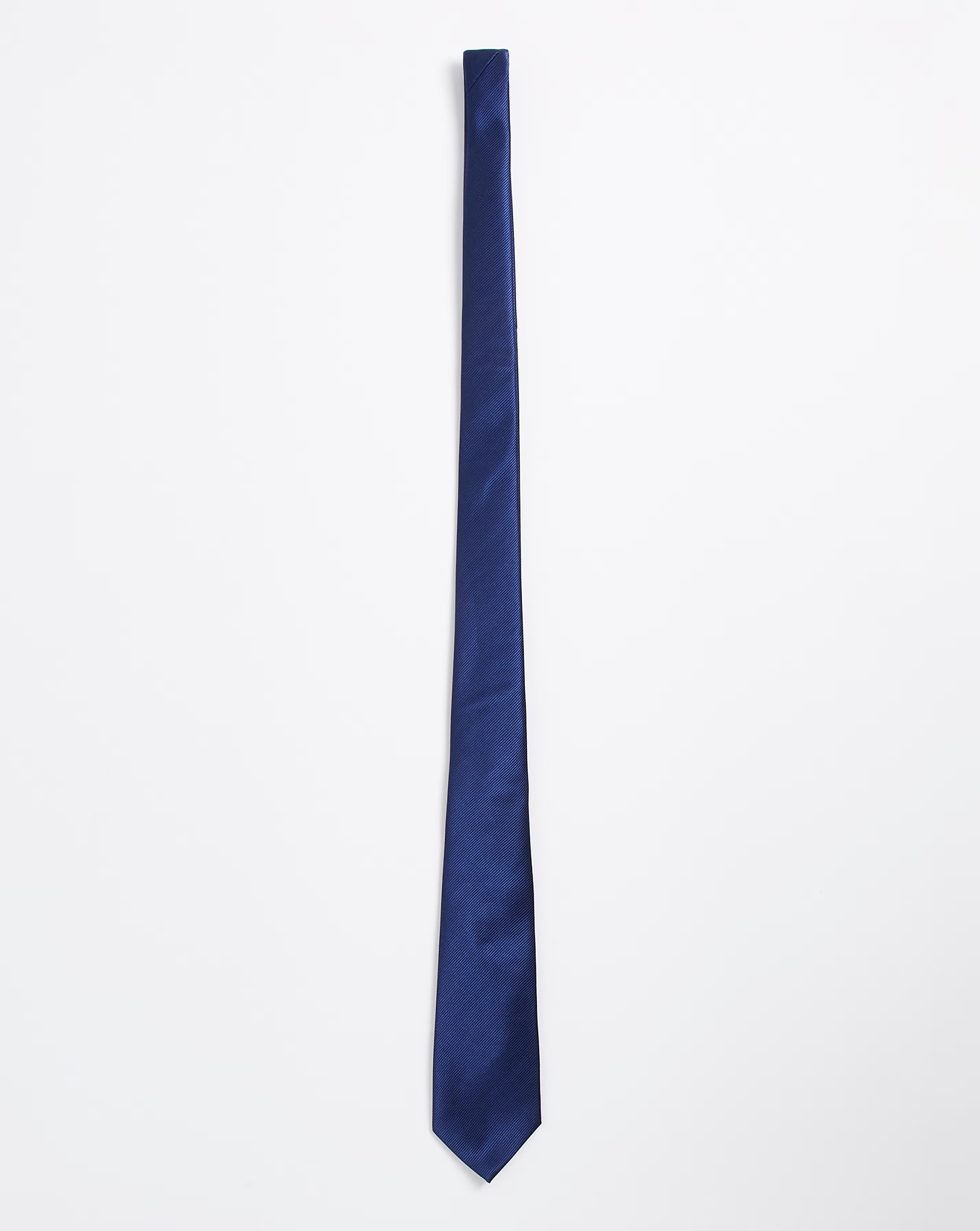 Navy Plain Tie 3 Navy Plain Tie