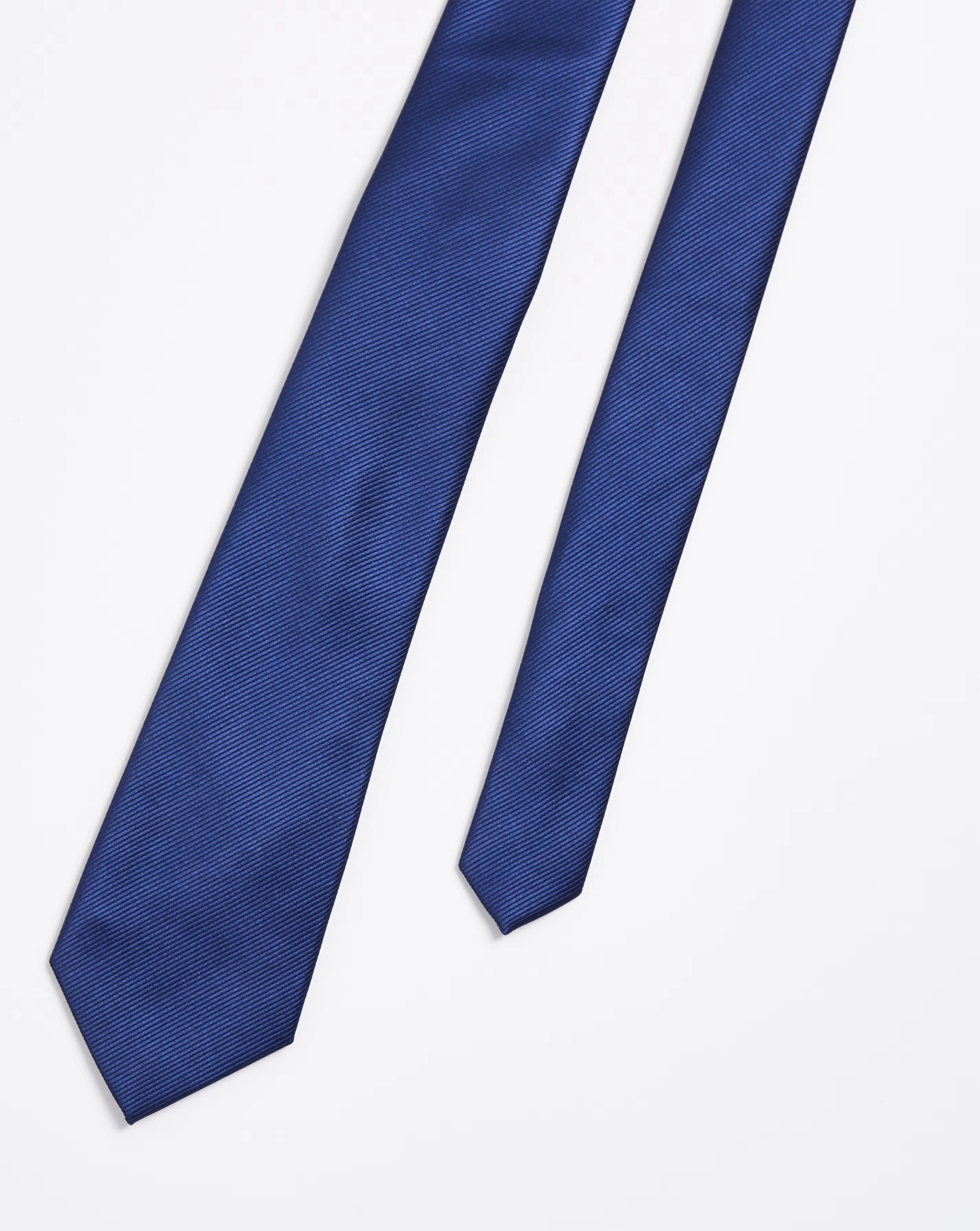 Navy Plain Tie 4 Navy Plain Tie