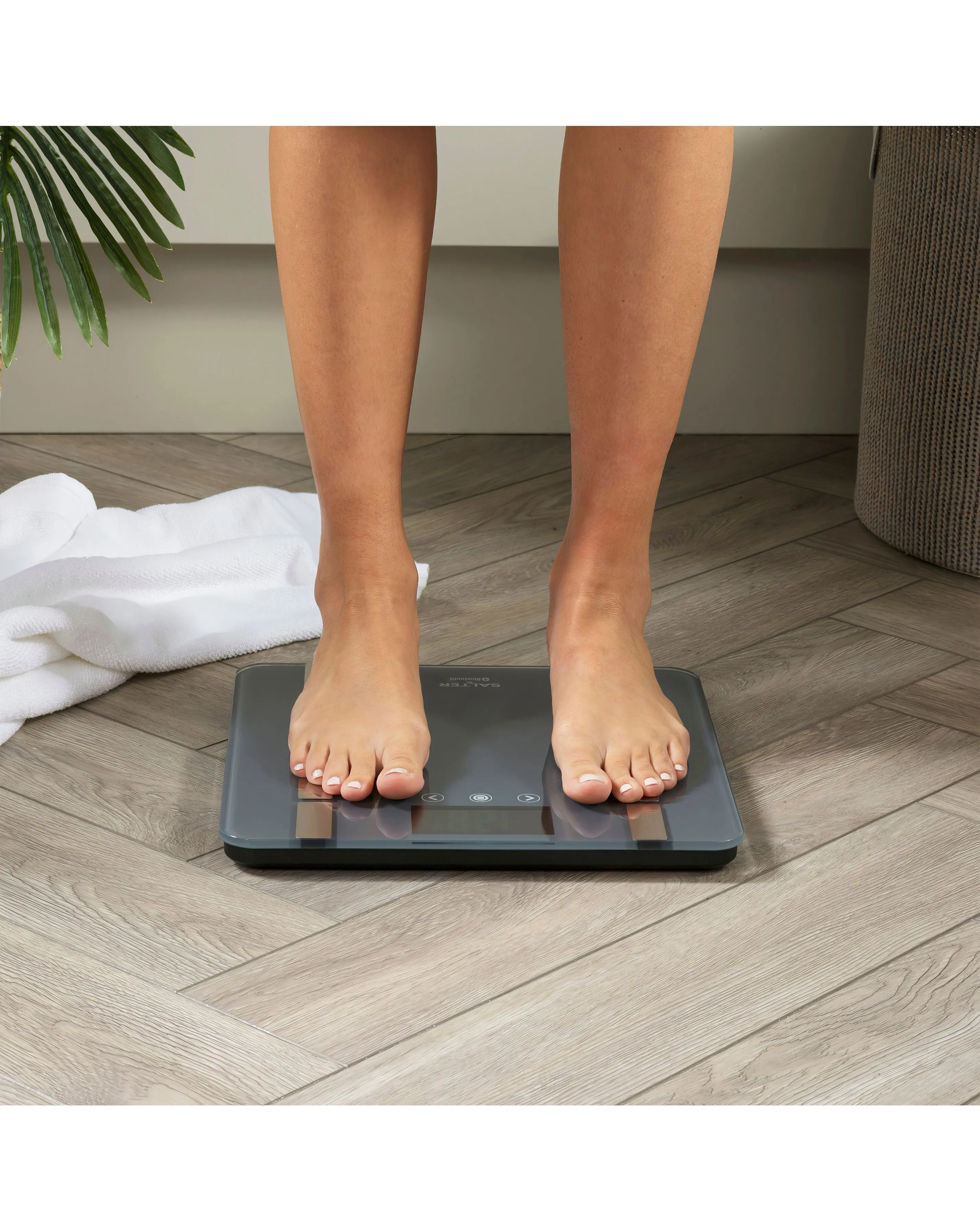 Salter Charcoal Smart Scale 7 Salter Charcoal Smart Scale