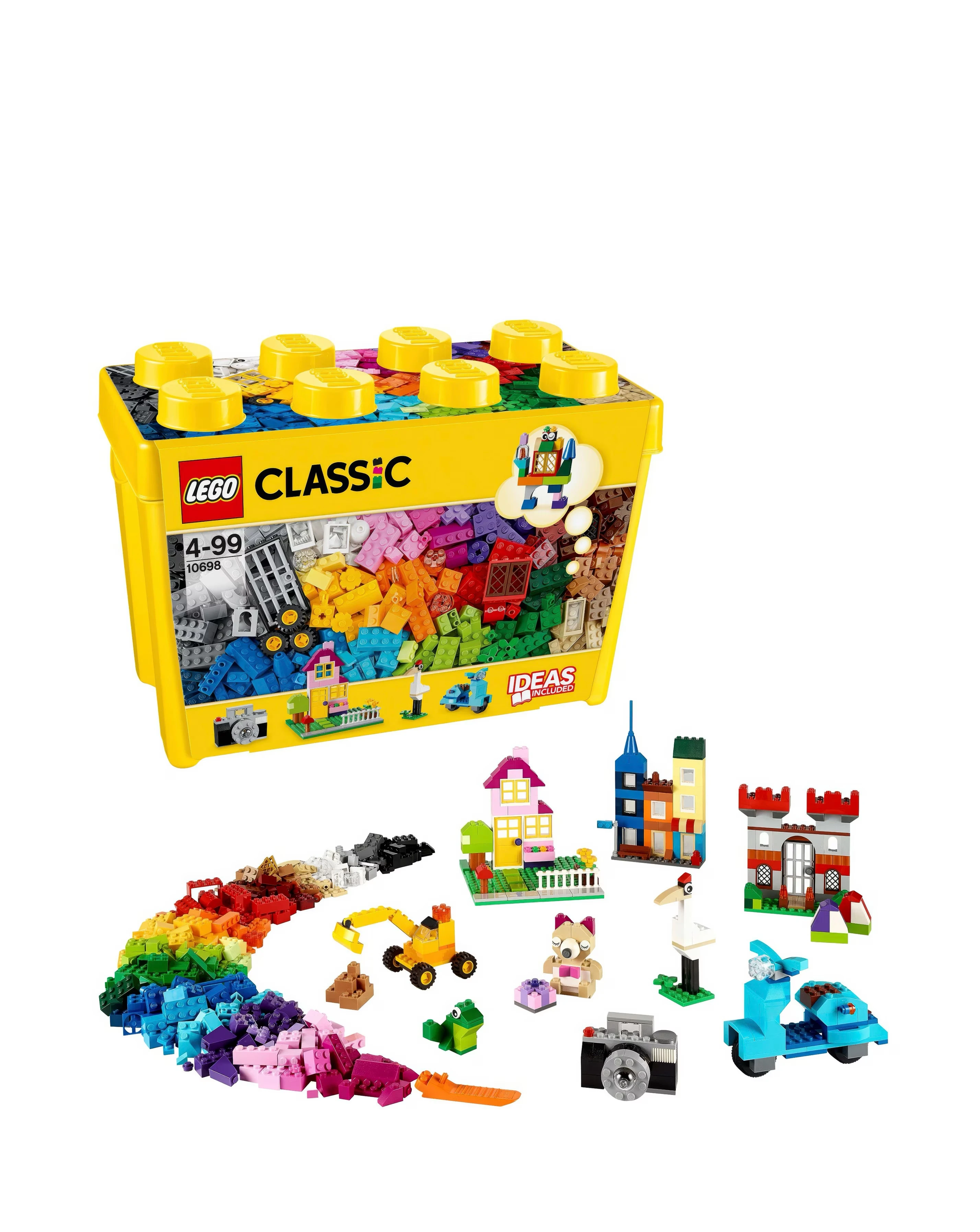 LEGO Classic Large Creative Brick Storage Box Set 10698 1 LEGO Classic Large Creative Brick Storage Box Set 10698