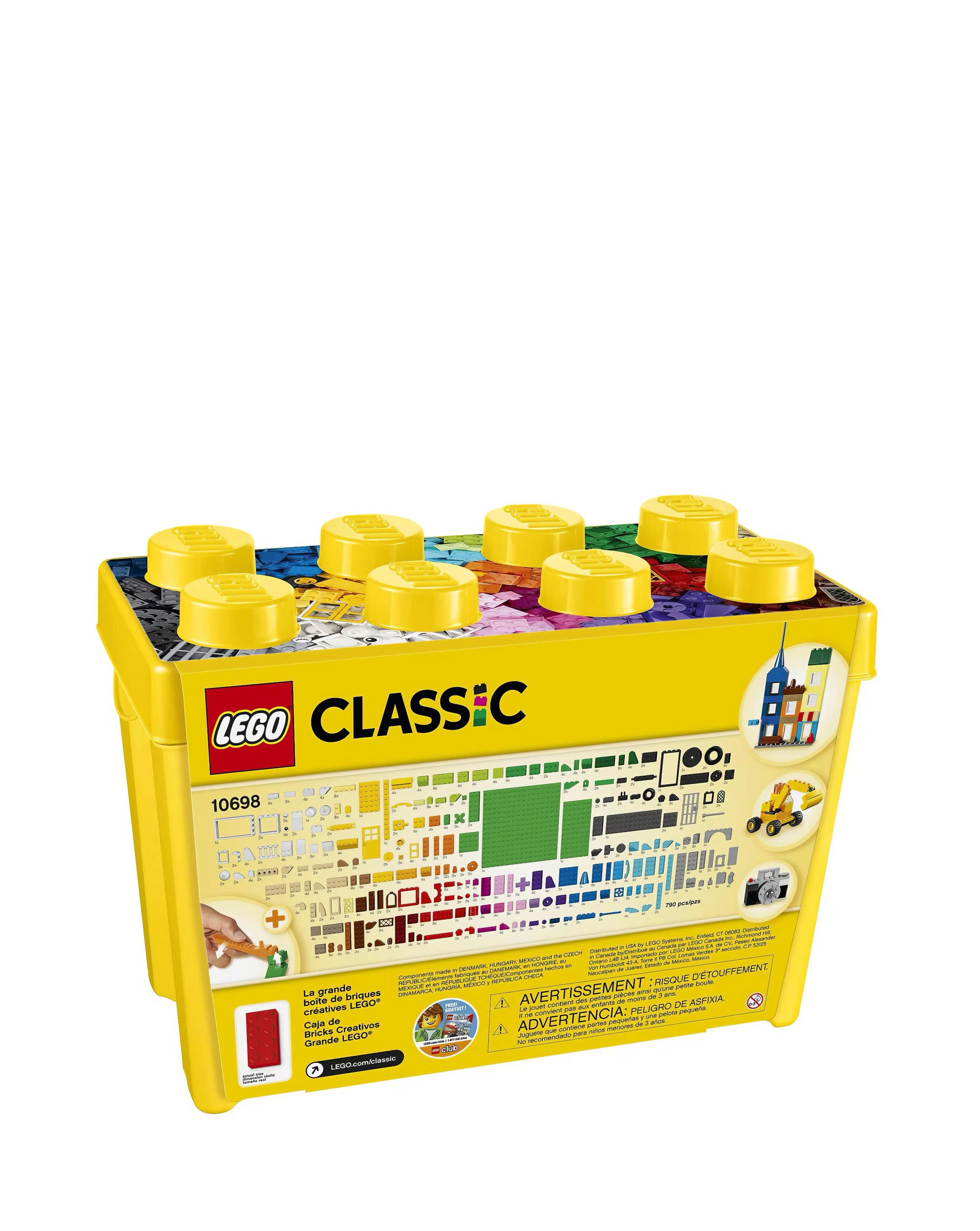 LEGO Classic Large Creative Brick Storage Box Set 10698 3 LEGO Classic Large Creative Brick Storage Box Set 10698