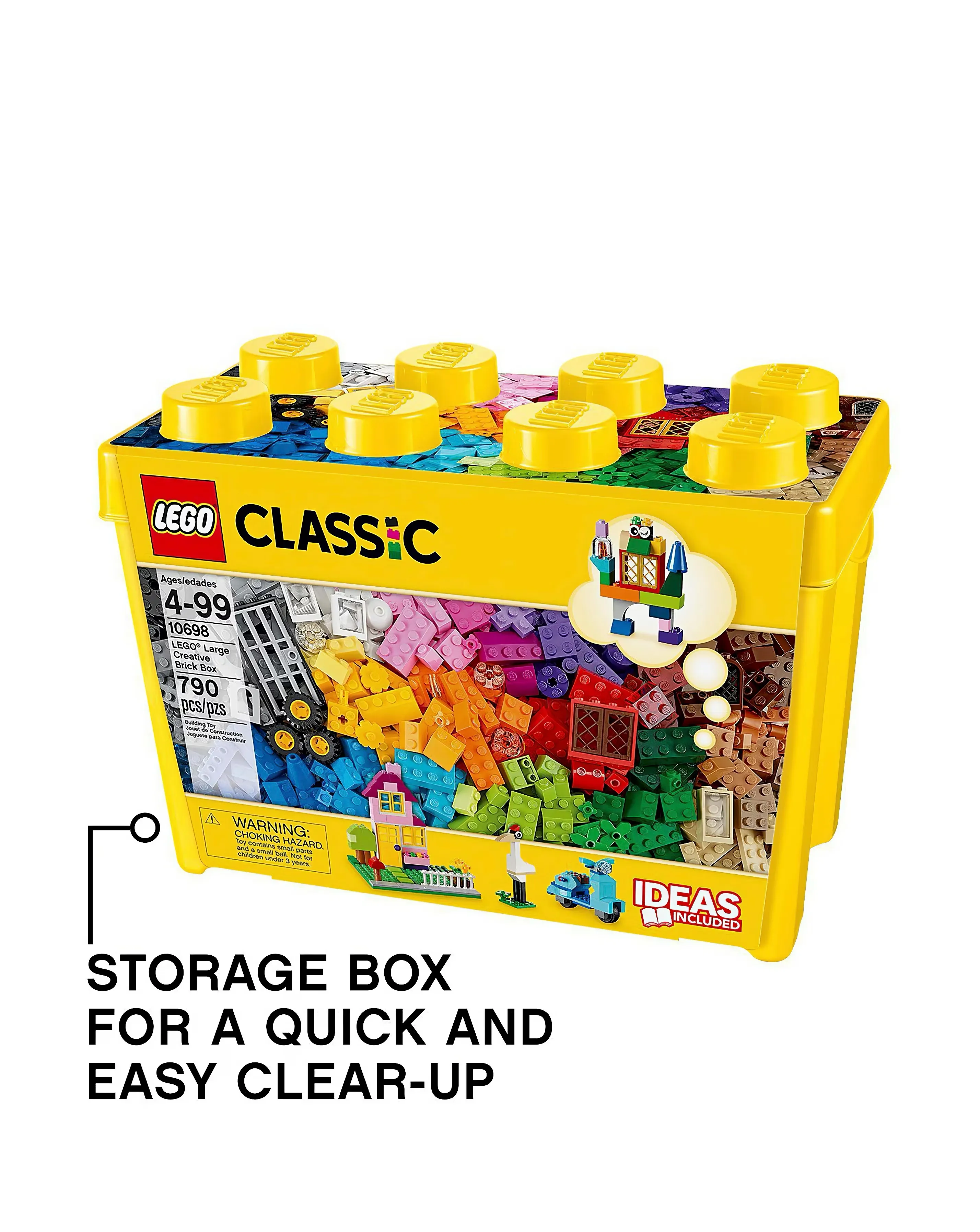 LEGO Classic Large Creative Brick Storage Box Set 10698 4 LEGO Classic Large Creative Brick Storage Box Set 10698