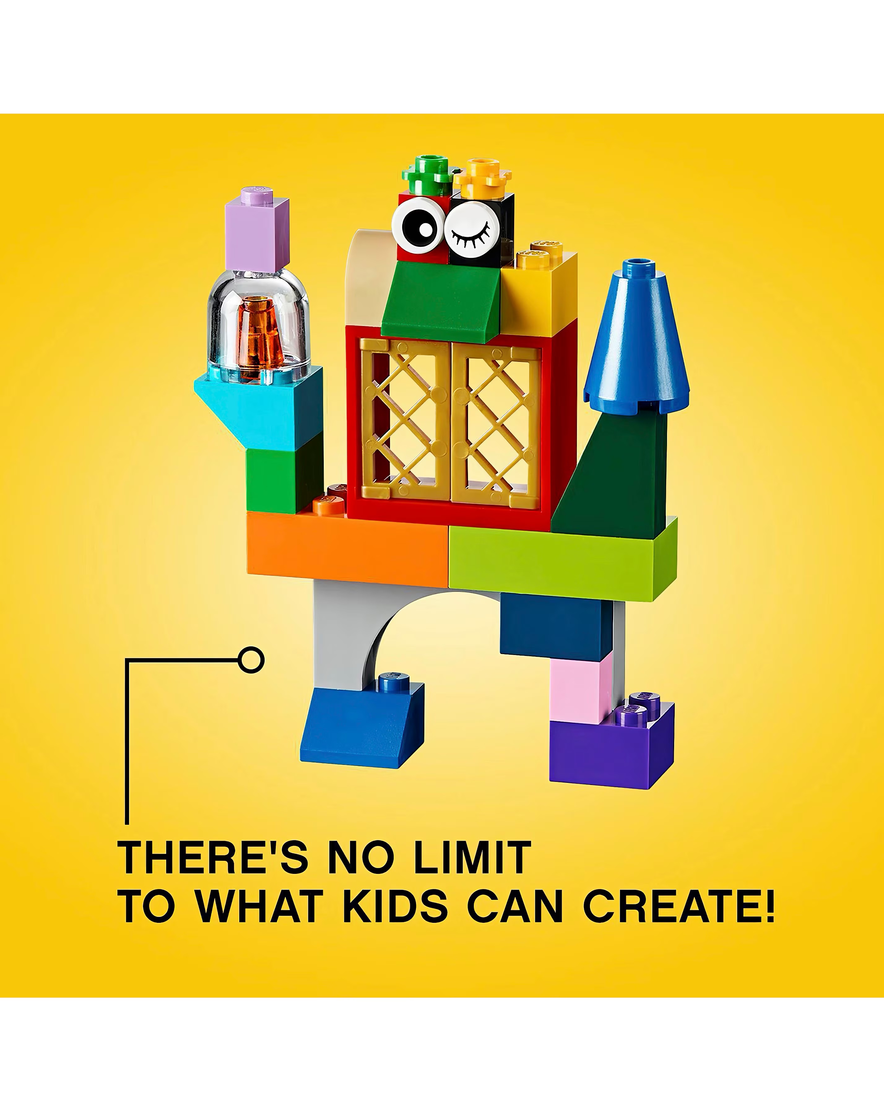 LEGO Classic Large Creative Brick Storage Box Set 10698 5 LEGO Classic Large Creative Brick Storage Box Set 10698