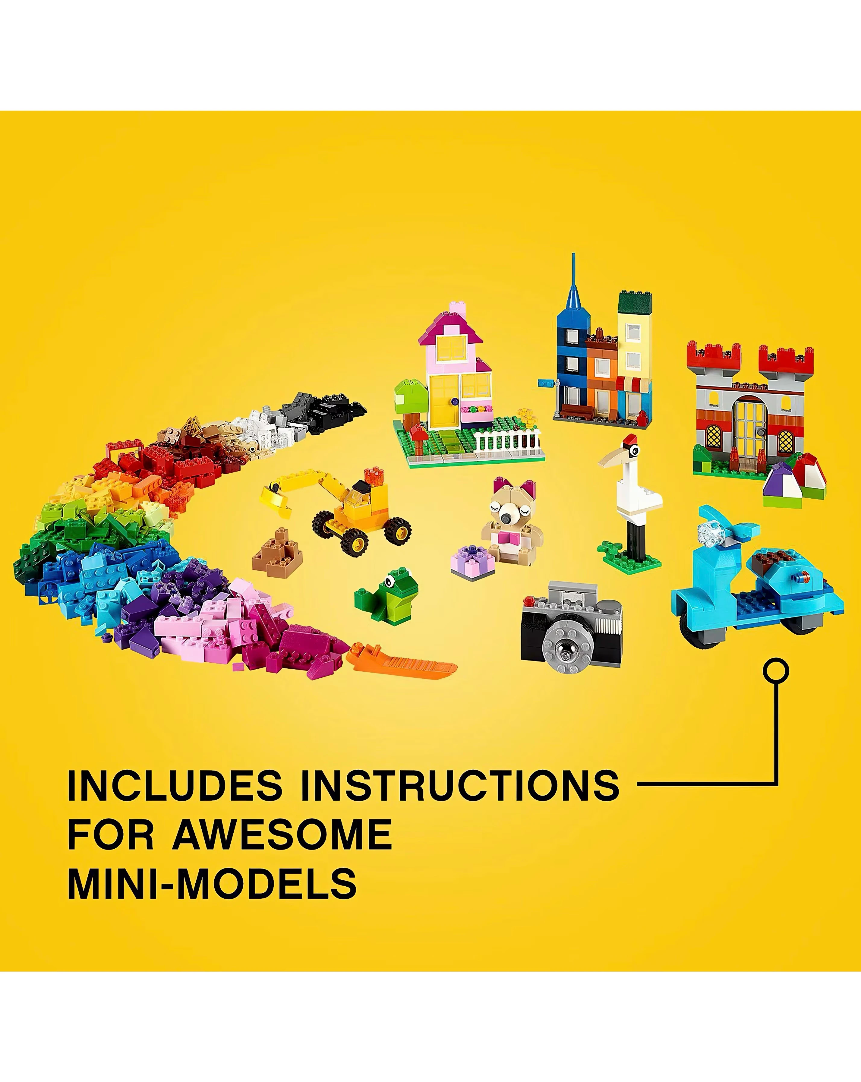 LEGO Classic Large Creative Brick Storage Box Set 10698 6 LEGO Classic Large Creative Brick Storage Box Set 10698