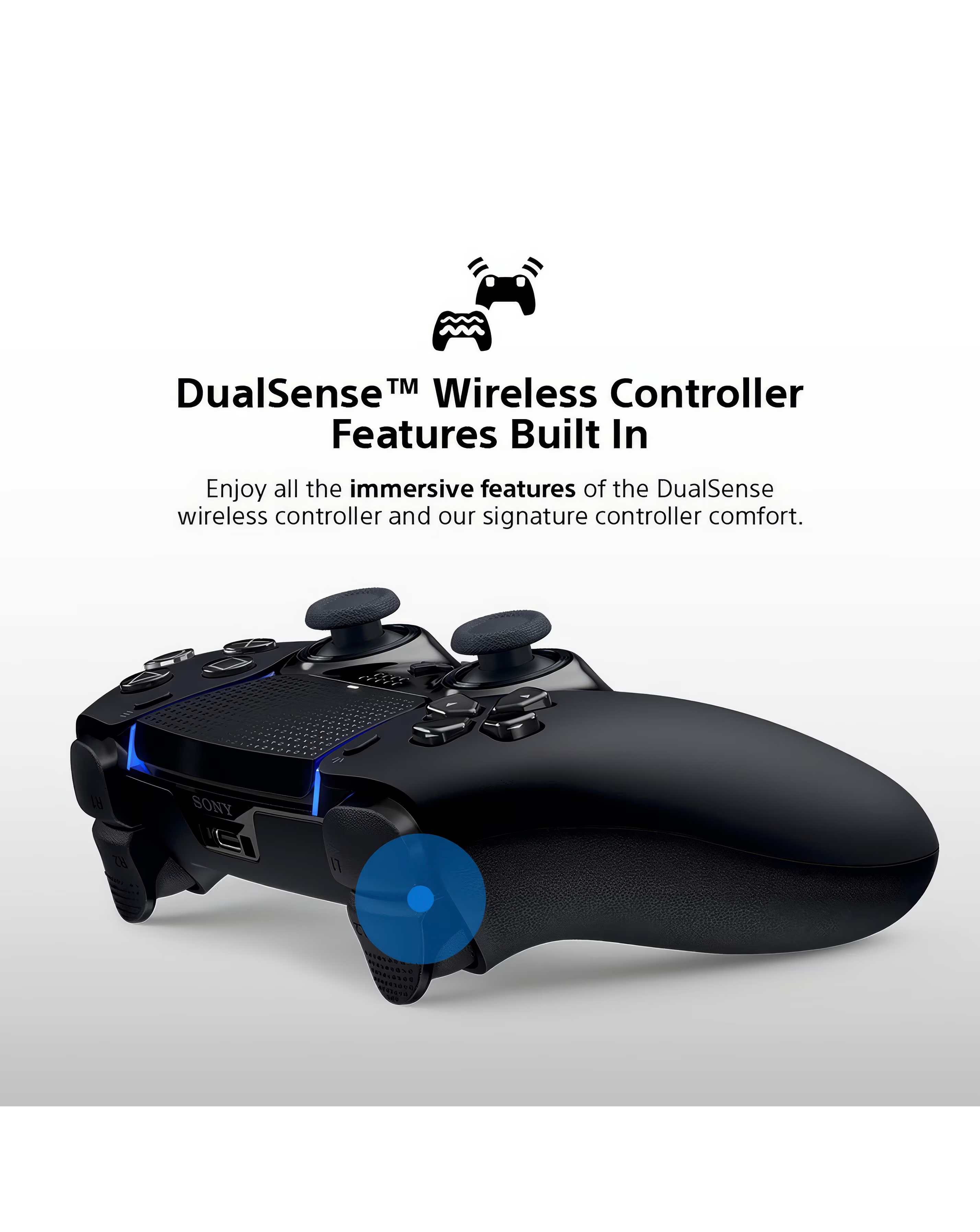 PS5 DualSense Edge Wireless Controller - Midnight Black 10 PS5 DualSense Edge Wireless Controller - Midnight Black