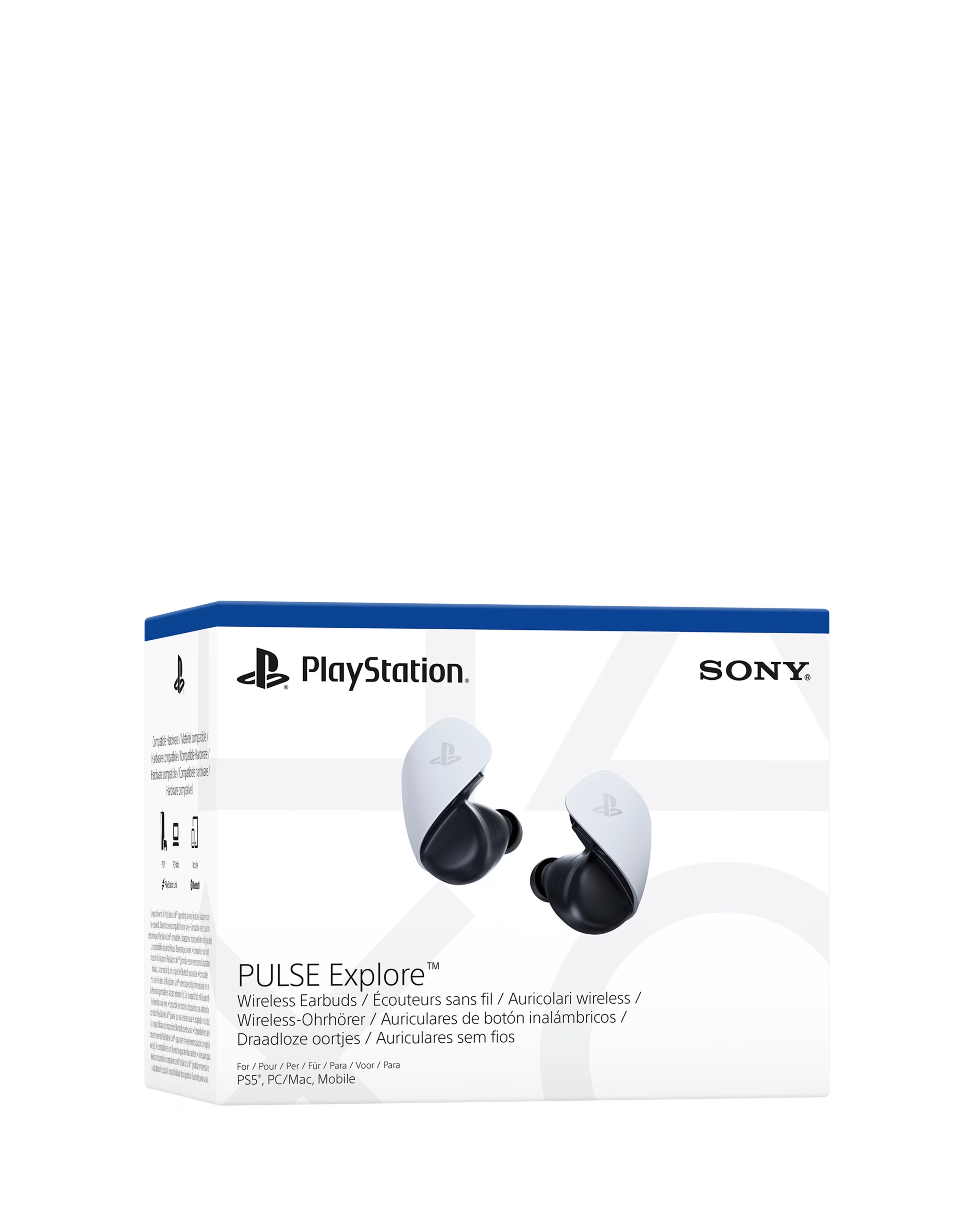 PlayStation 5 Pulse Explore Wireless Earbuds - White 11 PlayStation 5 Pulse Explore Wireless Earbuds - White