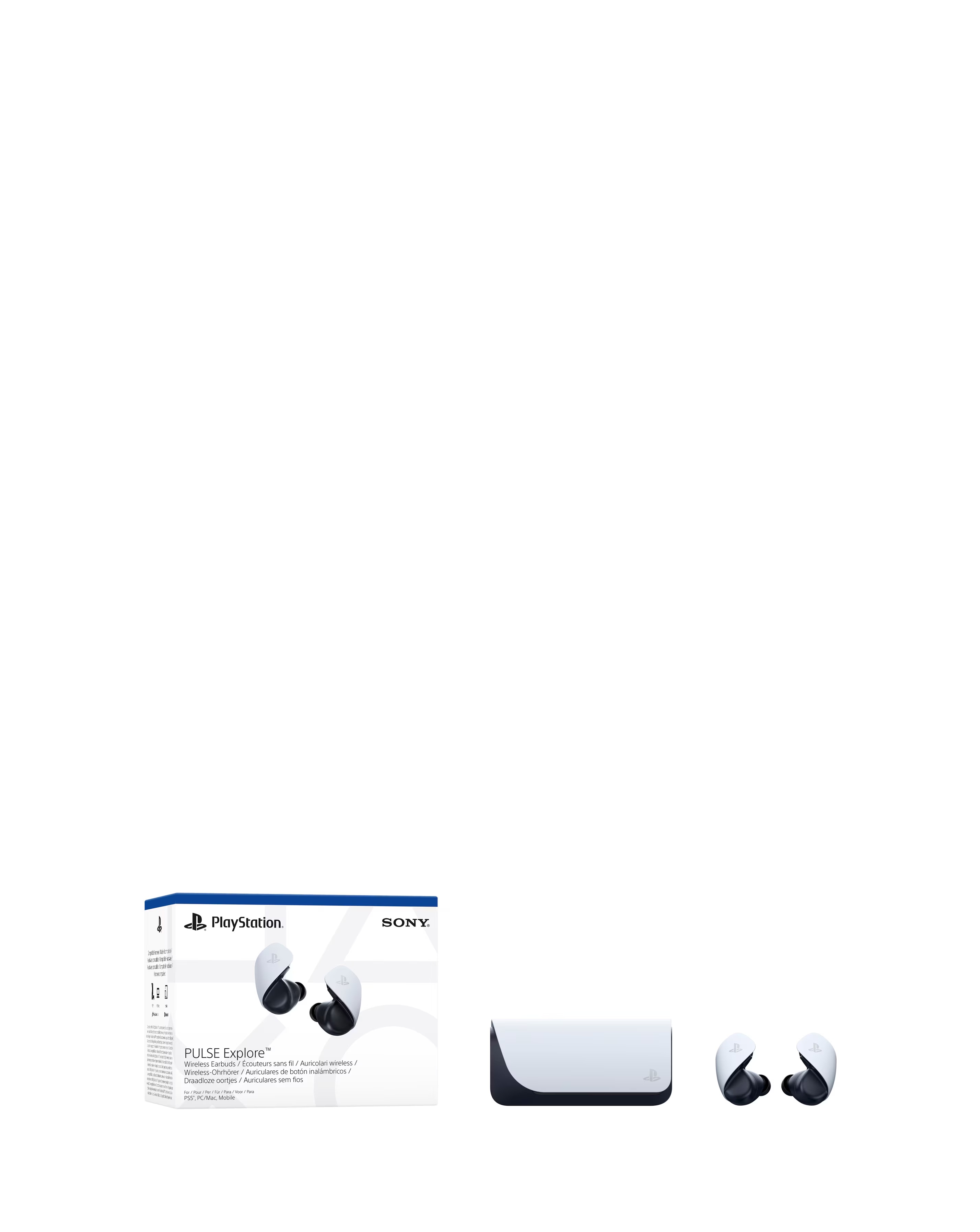 PlayStation 5 Pulse Explore Wireless Earbuds - White 8 PlayStation 5 Pulse Explore Wireless Earbuds - White