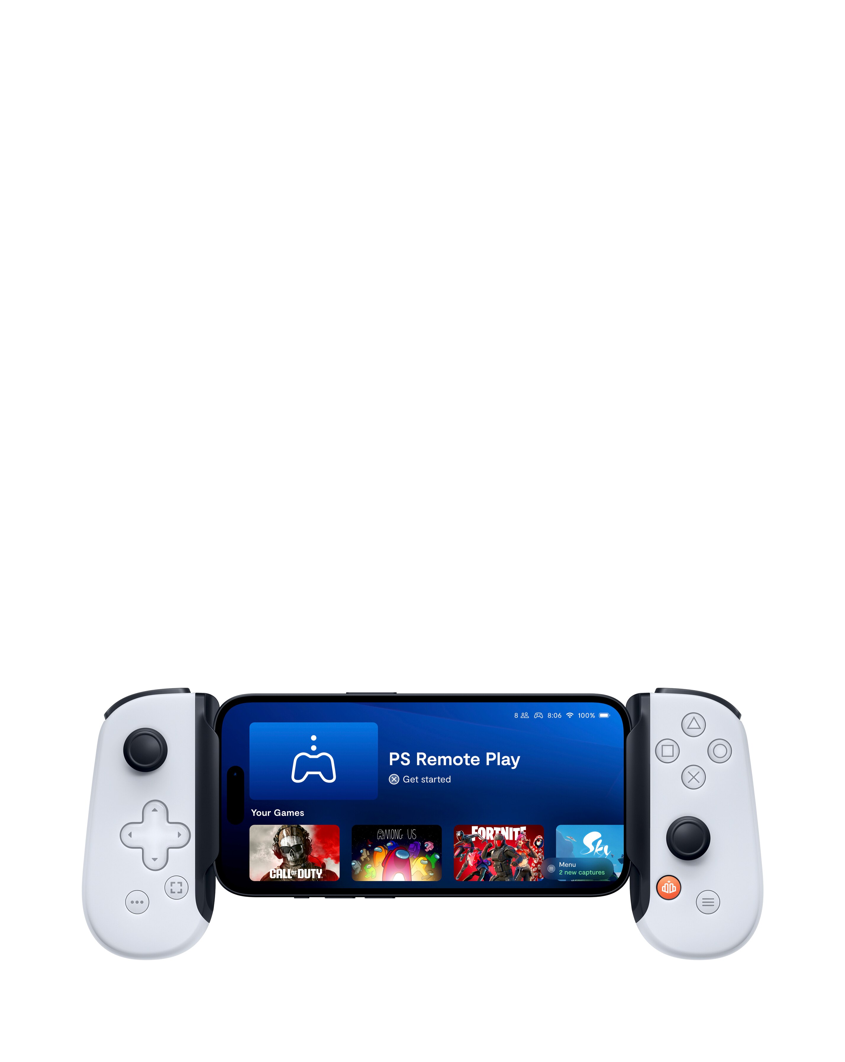Backbone One (Lightning) Mobile Gaming Controller Gen 2 - White