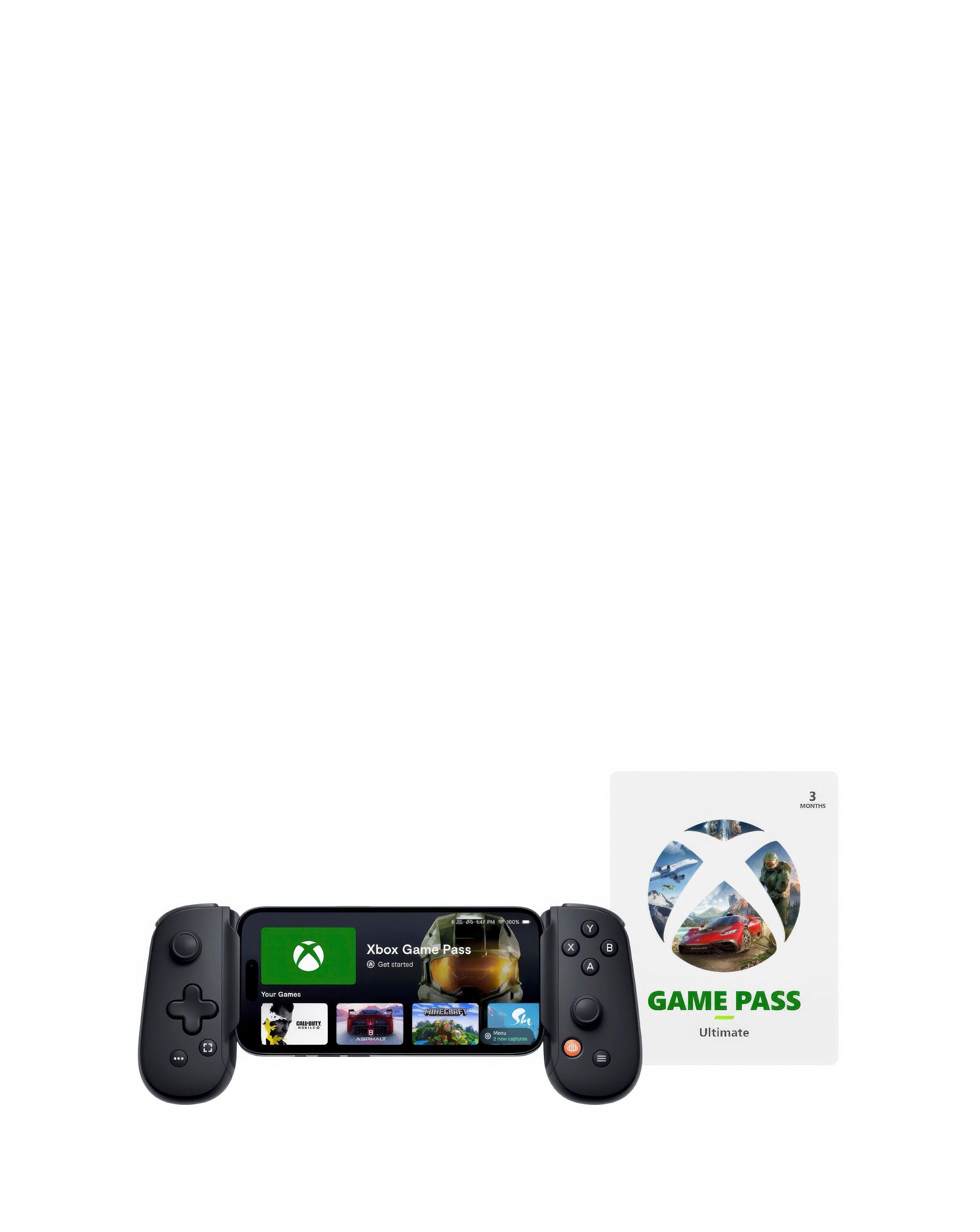 Backbone One (USB-C) Mobile Gaming Controller & 3 month Xbox Game Pass Ultimate 2 Backbone One (USB-C) Mobile Gaming Controller & 3 month Xbox Game Pass Ultimate